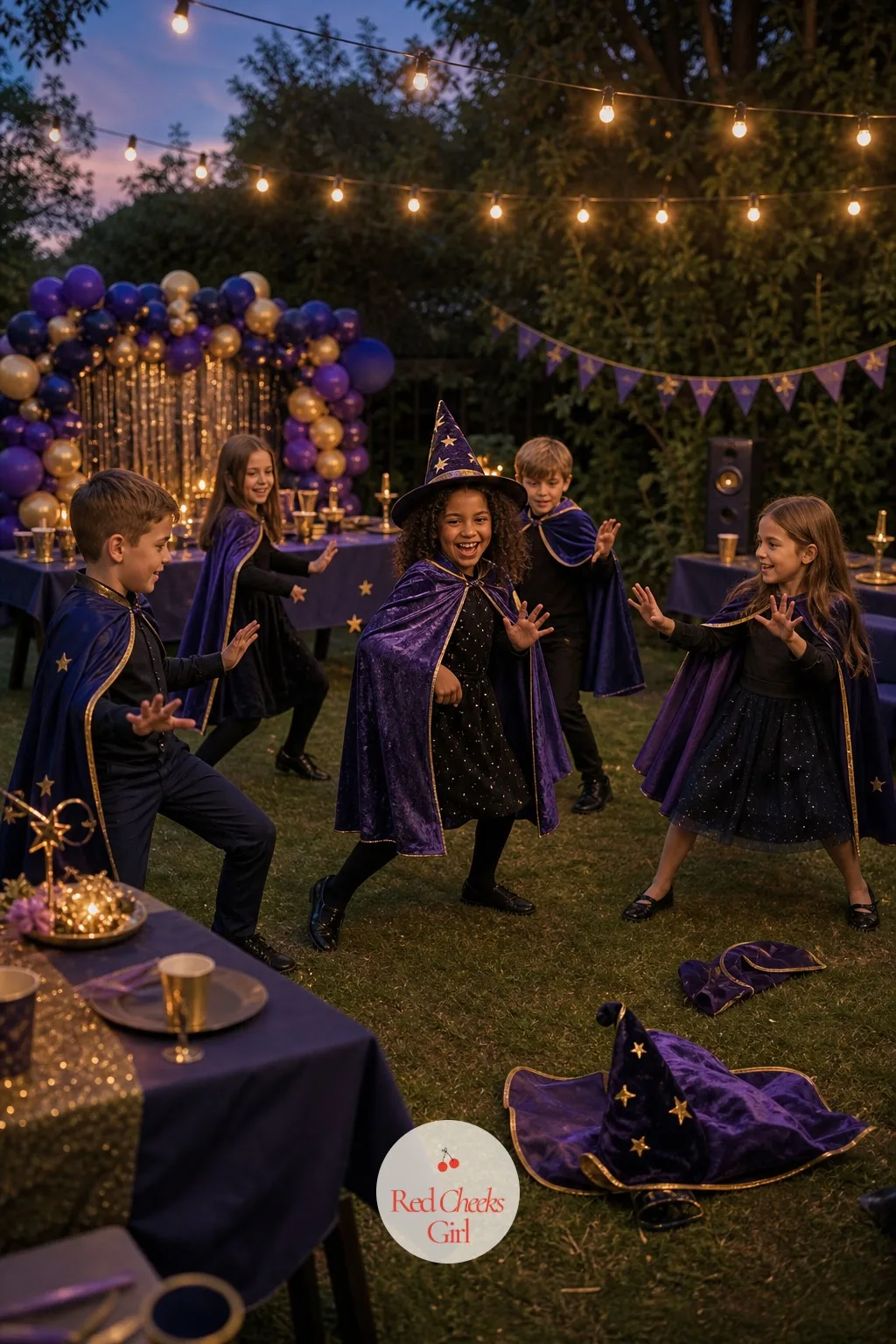 Freeze the Spell Dance Game — Musical statues on its own is tired. Magic birthday party