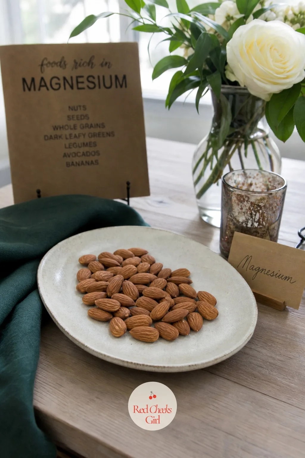 Almonds — Almonds are the nut everyone already has in the house, and that familiarity is exactly the point: nothing new to learn, just more of it on the plate.