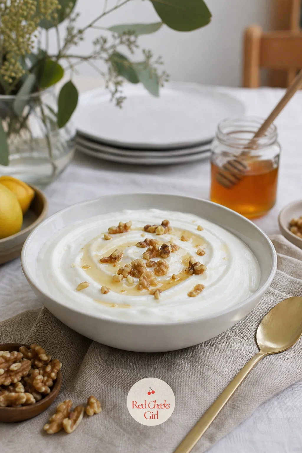 Plain Yogurt — Plain yogurt is the quiet workhorse of the fridge, the thing that turns a handful of nuts and seeds into an actual meal instead of a snack.