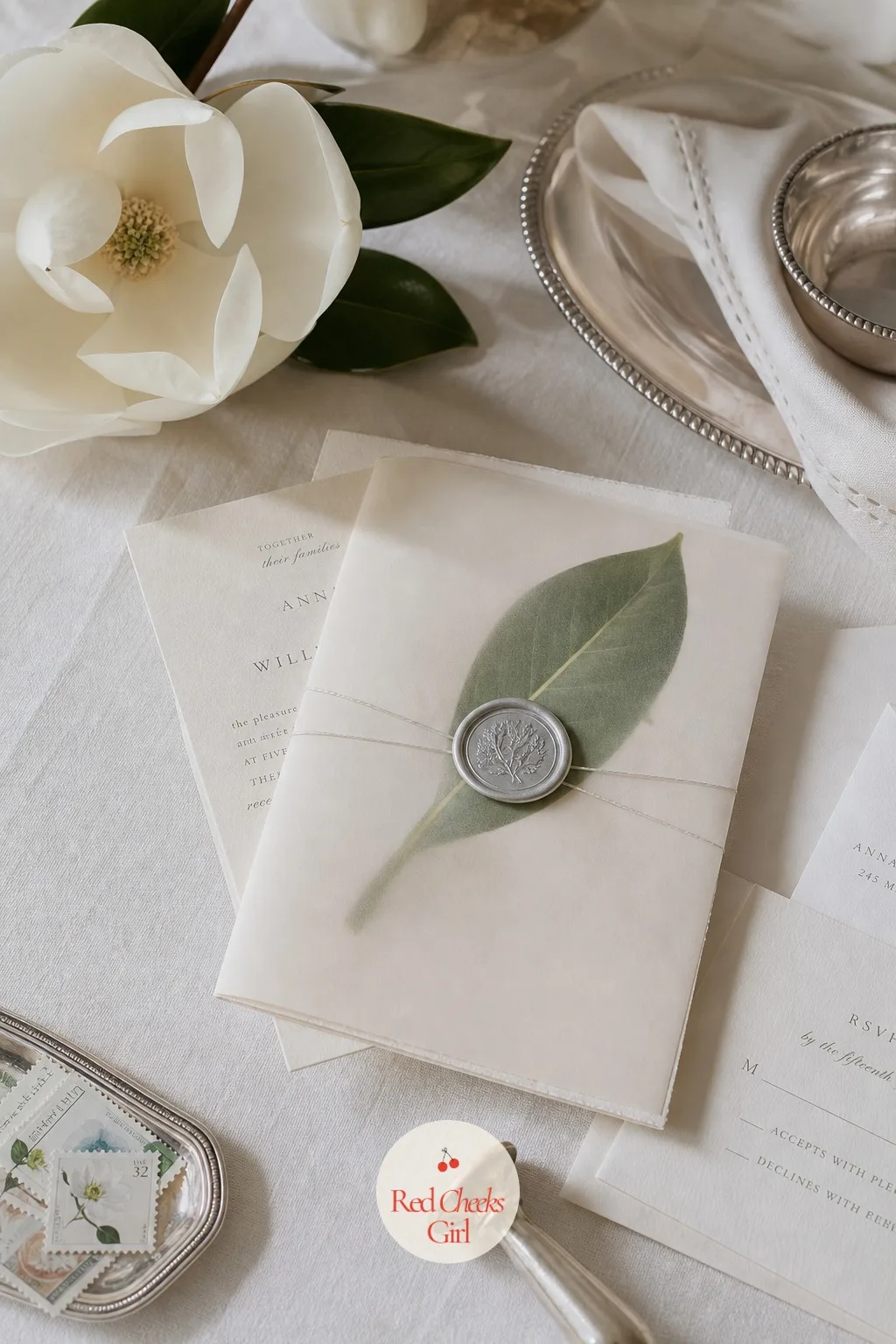The Invitation Suite — Before any of the rest of this exists for your guests, the invitation is what sets the whole tone, so it arrives first in their hands