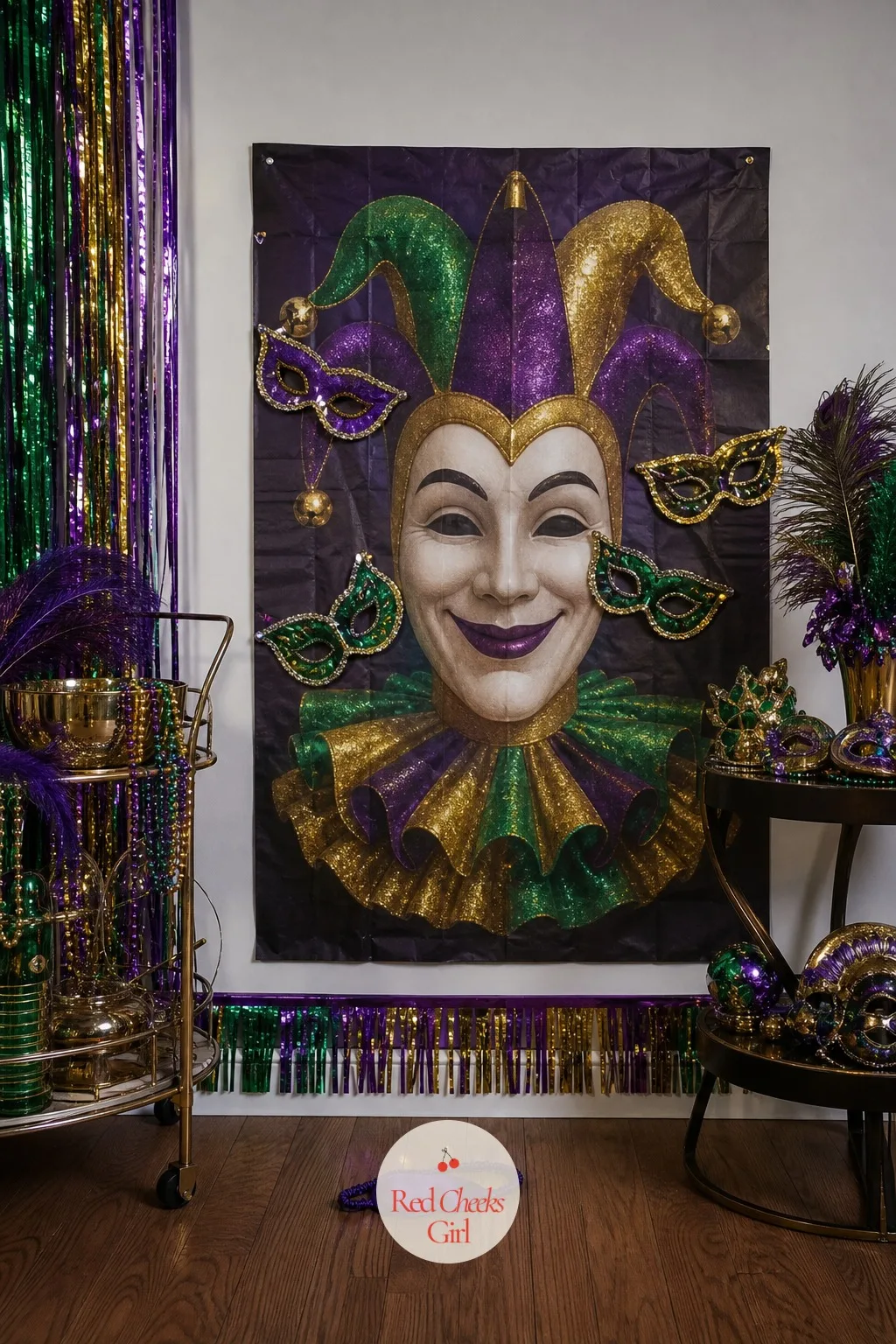 Pin The Mask On The Jester — Every party needs one game silly enough that nobody can take it seriously, and a blindfolded guest pinning a paper mask onto a