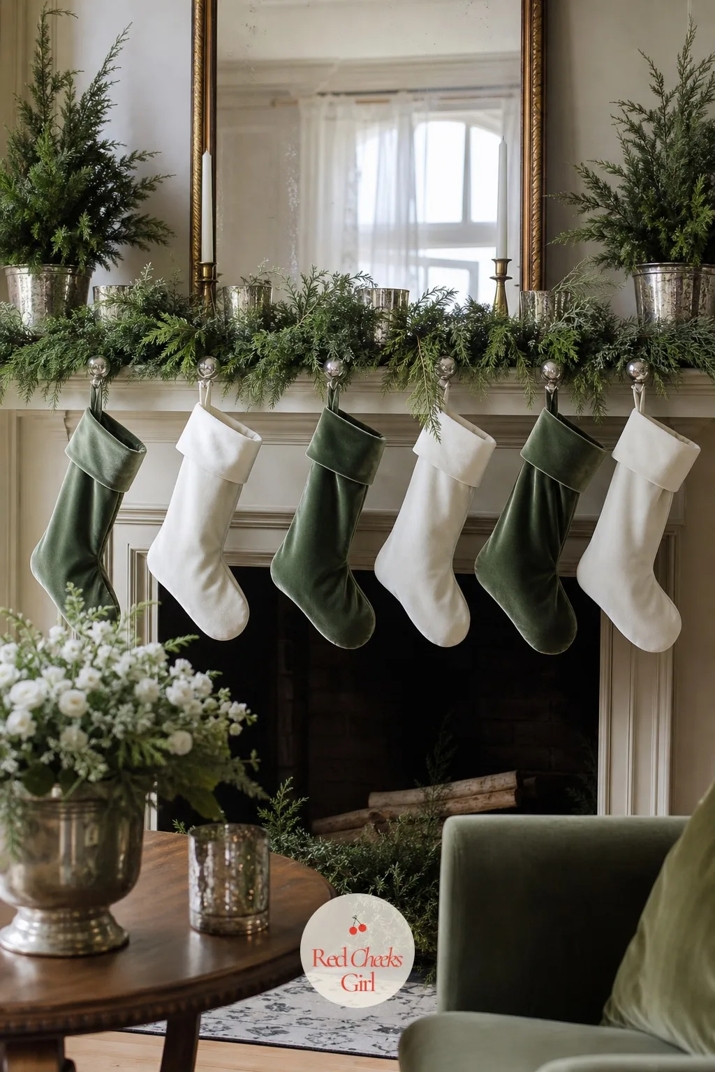 The Stockings — Mismatched stockings from three different Christmases look like clutter the moment they hang in a row. Martha stewart christmas decorations