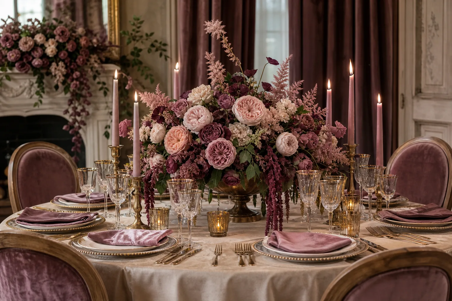 21 Mauve Wedding Ideas for Couples Who Love a Soft Vintage Romance