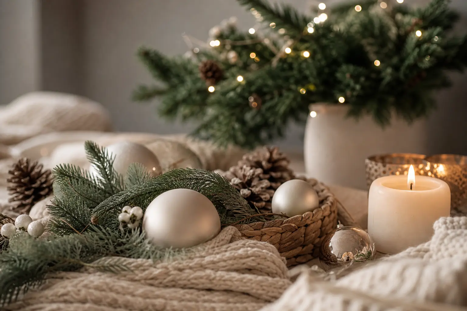 20 Minimalist Christmas Decor Ideas That Feel Calm, Airy and Quietly Festive