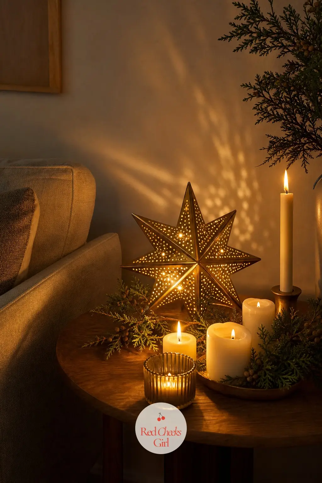 A Lighting Plan Built on Candles, Not Switches — Turn off every overhead light for the evening and let a mix of taper and pillar candles across the main rooms