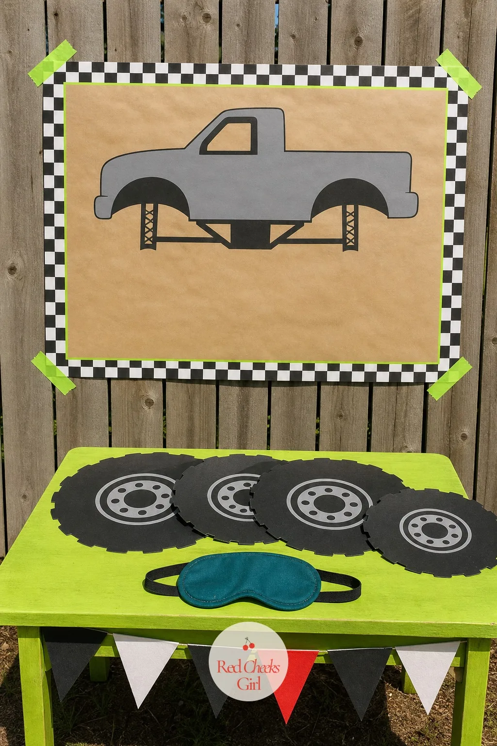 Pin the Wheel on the Monster Truck — A classic game earns its place when it actually gets played, not just hung on the wall. Monster truck birthday party ideas