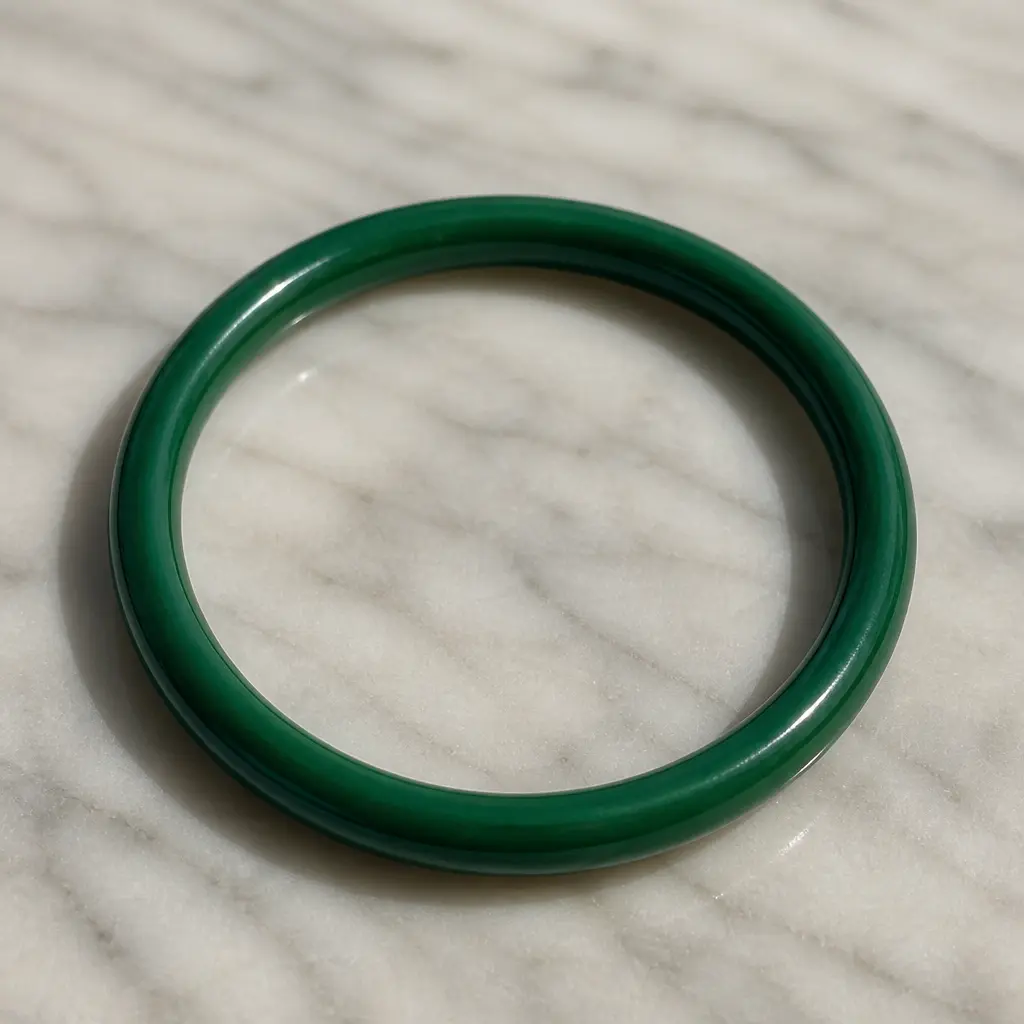 Enamel Bangle Bracelet — A slim enamel bangle in a rich color, easy to stack or wear alone over a sleeve. Mother in law christmas gift ideas