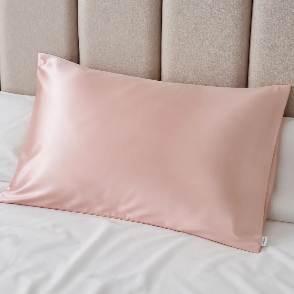 Satin Pillowcase — A satin pillowcase in a soft neutral shade, kinder to hair and skin than plain cotton overnight. Mother in law christmas gift ideas