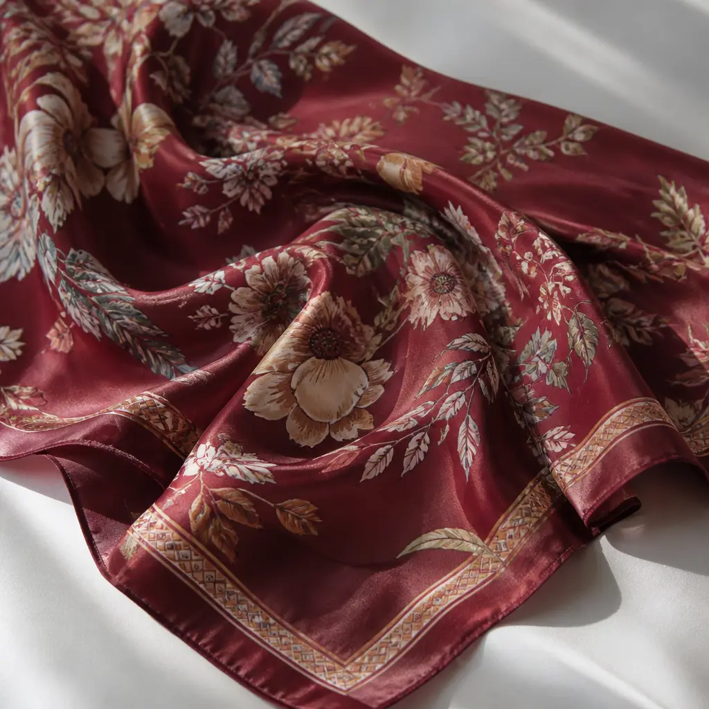 Silk Scarf — A printed silk scarf, long enough to knot at the neck or loop loosely over a coat. Mother in law christmas gift ideas