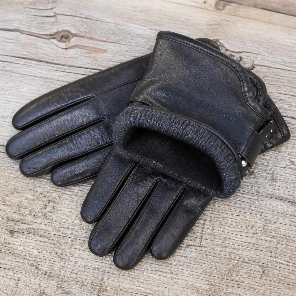 Wool Lined Leather Gloves — Soft leather gloves lined in wool, built for cold hands on the walk to church or the mailbox. Mother in law christmas gift ideas