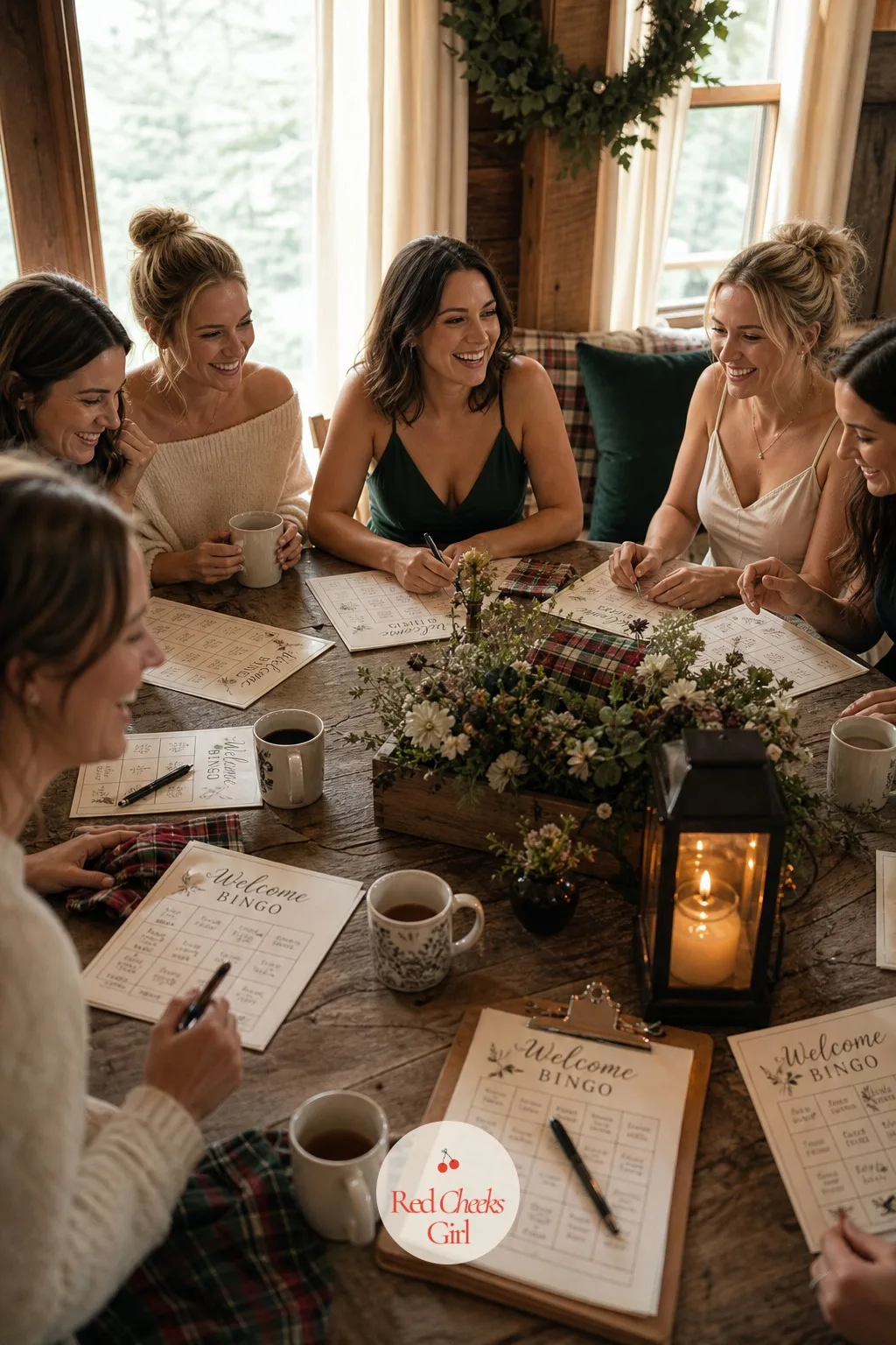 Welcome Bingo Cards With A Fun Fact About Each Guest — Half the group probably met for the first time this weekend, so give them a reason to actually talk to