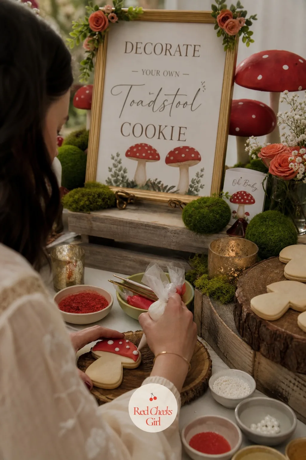 Decorate-Your-Own Toadstool Cookie Station — An activity that produces something to eat afterward tends to pull in guests who skip every other game on the