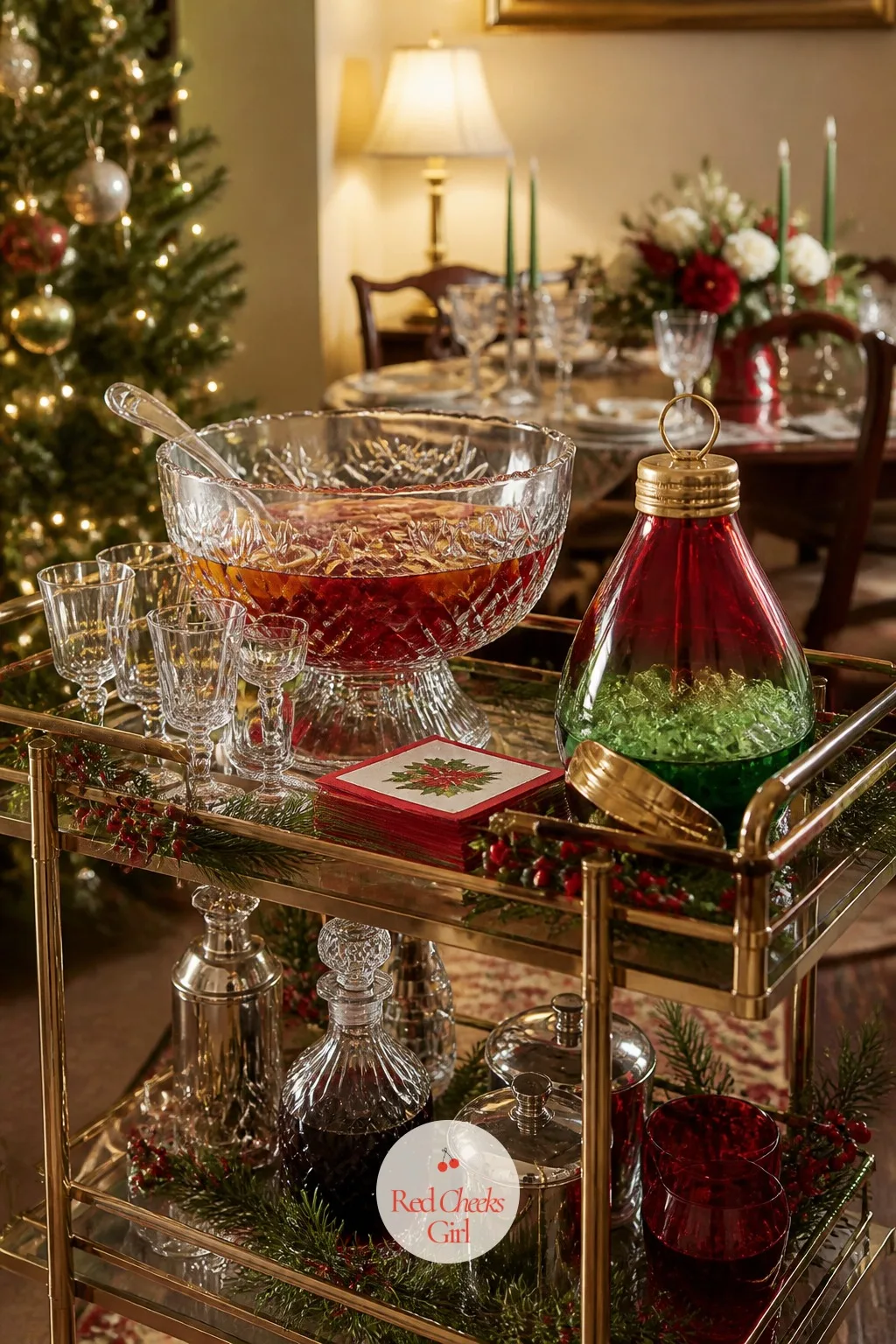 The Bar Cart — Somebody is always hovering near the drinks, so give the drinks somewhere good to be. National lampoon christmas vacation
