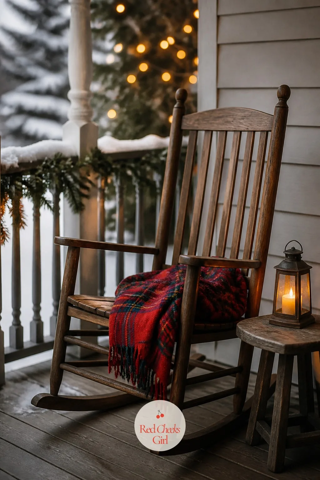 The Porch Rocker — Somebody always ends up out here mid-party, coat half on, cooling off with a drink. National lampoon christmas vacation