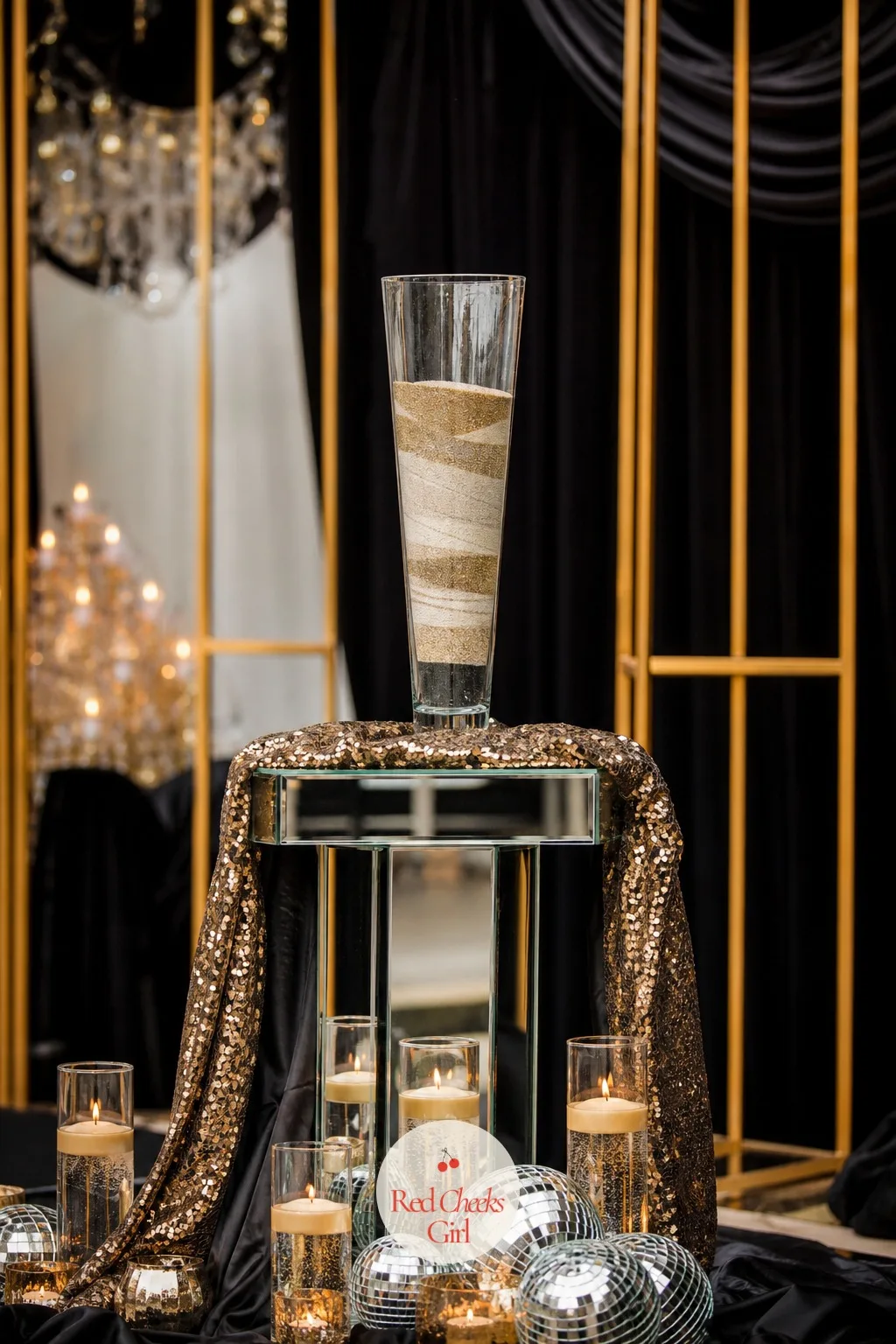 Countdown Unity Ritual — A unity candle feels borrowed from every other wedding. New years eve wedding