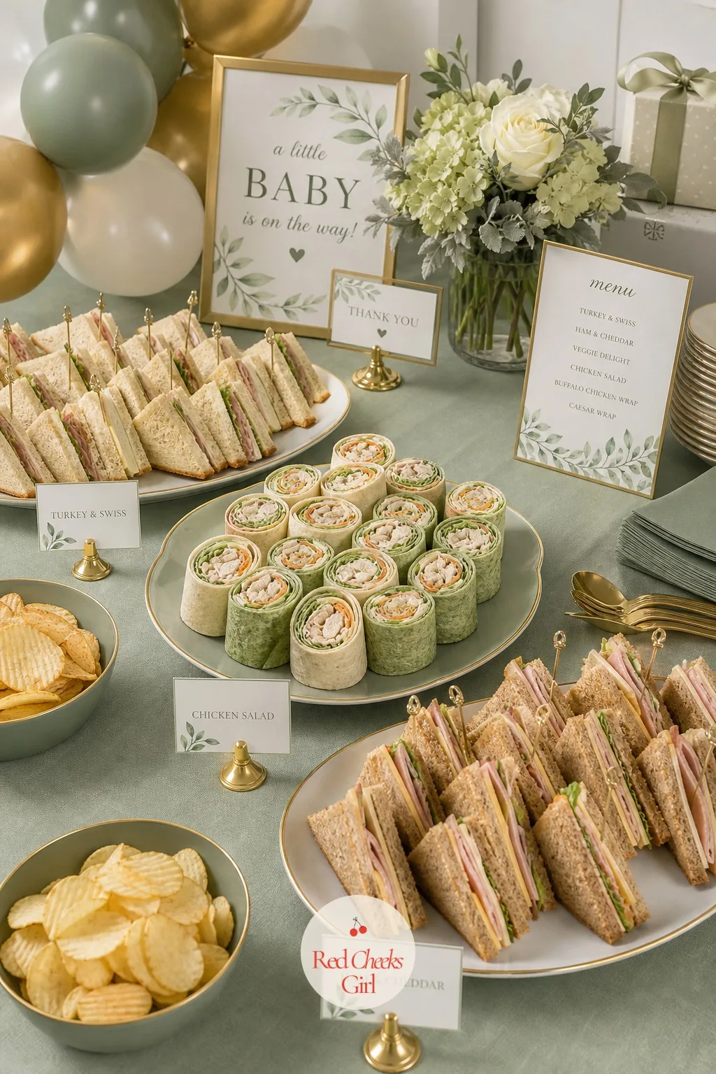 Catered Sandwich Platter Lunch — Nobody on a lunch break wants to wait on a hot dish, which is the whole case for a cold sandwich spread: it sits out fine, it