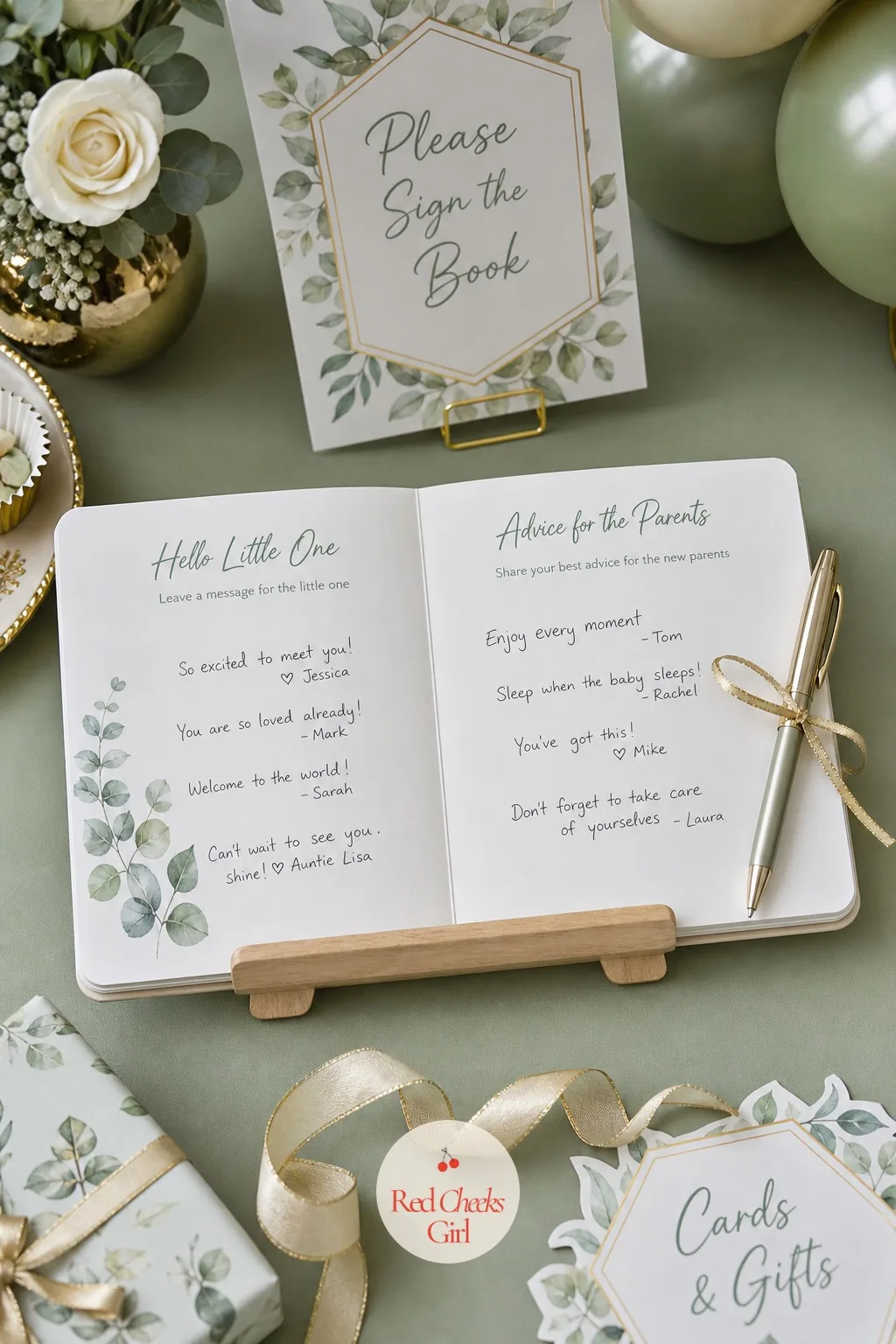 A Signed Board Book — A card gets read once and tucked in a drawer. Office baby shower ideas