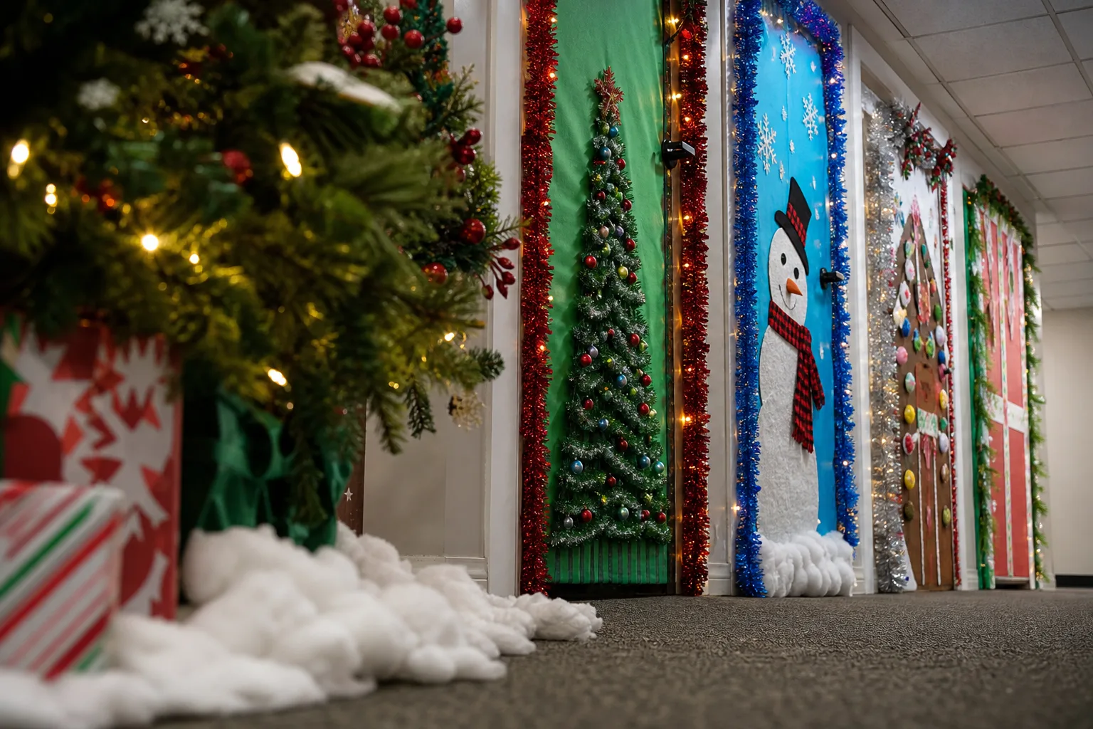 27 Office Door Christmas Contest Ideas That Win Over the Judges