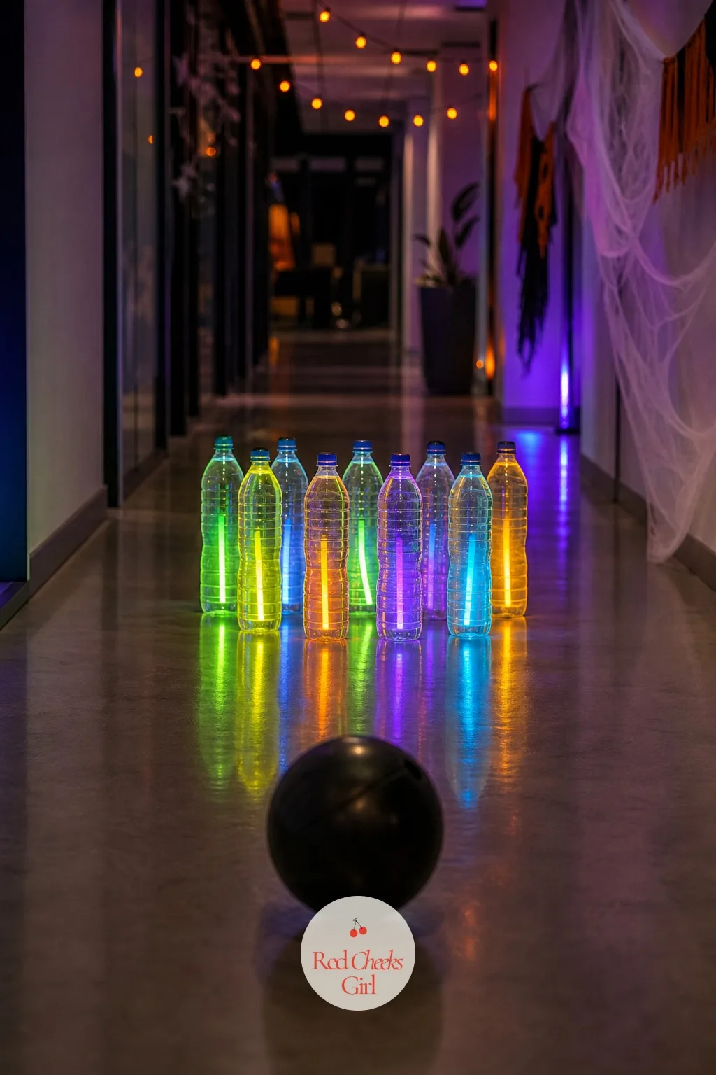 13. Glow-in-the-Dark Bowling