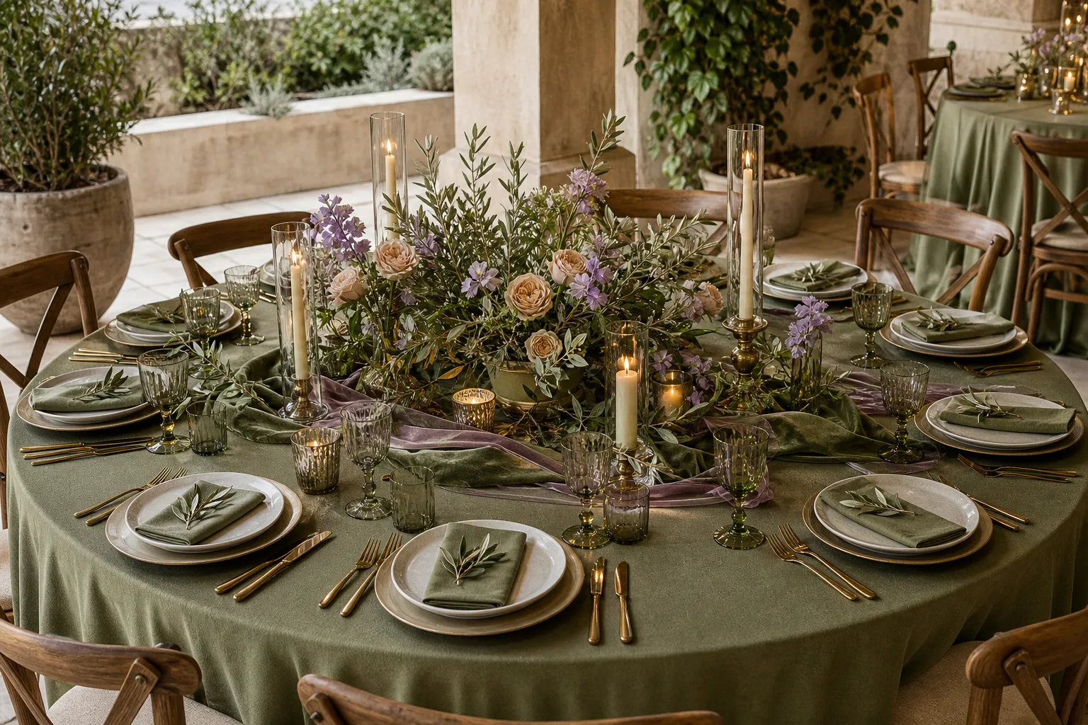 19 Olive Green Wedding Ideas for Couples Who Love an Earthy Mediterranean Mood