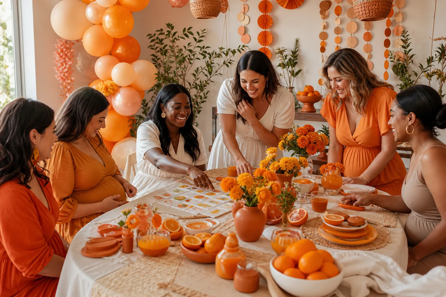 18 Orange Theme Baby Shower Ideas Bright, Sweet and Easy to Style