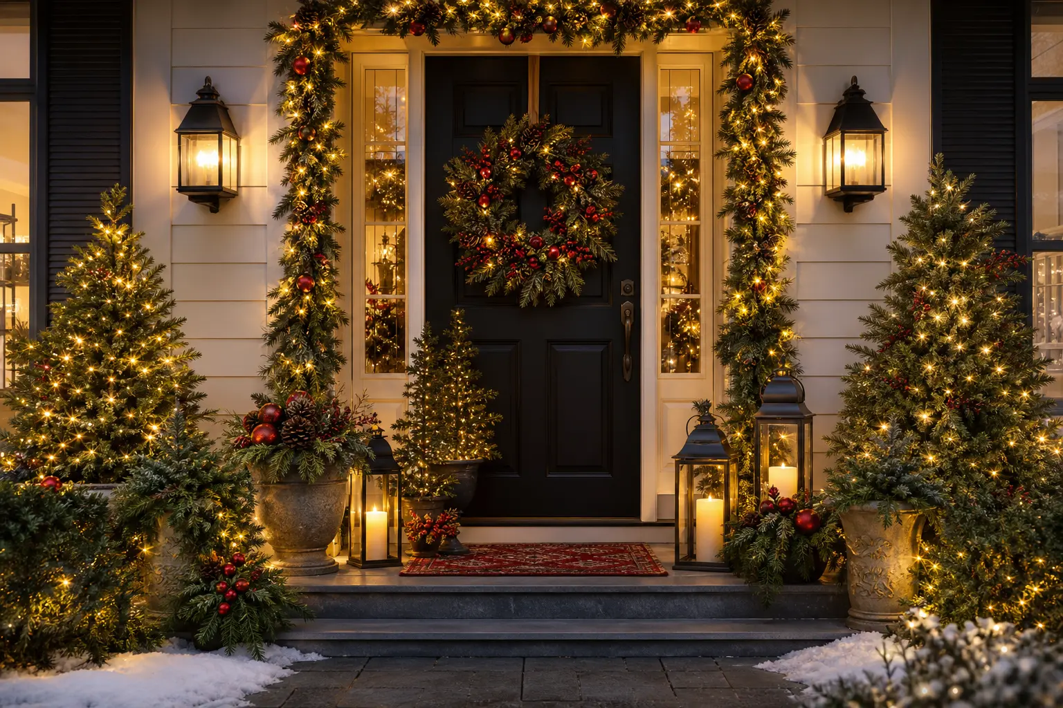 25 Outdoor Christmas Decorations That Make Your Whole House Glow Like a Holiday Card