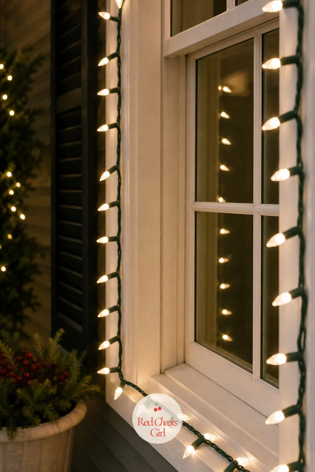 C7 Bulbs — If C9 feels like shouting, C7 is the same idea at a lower volume. Best outdoor christmas lights