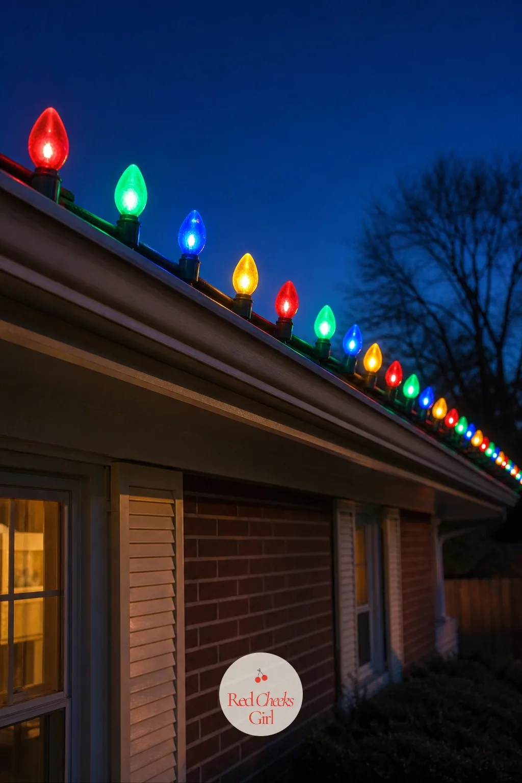 Multicolor C9 Bulbs — Some houses want cheerful, not tasteful, and that is a perfectly good thing to want. Best outdoor christmas lights
