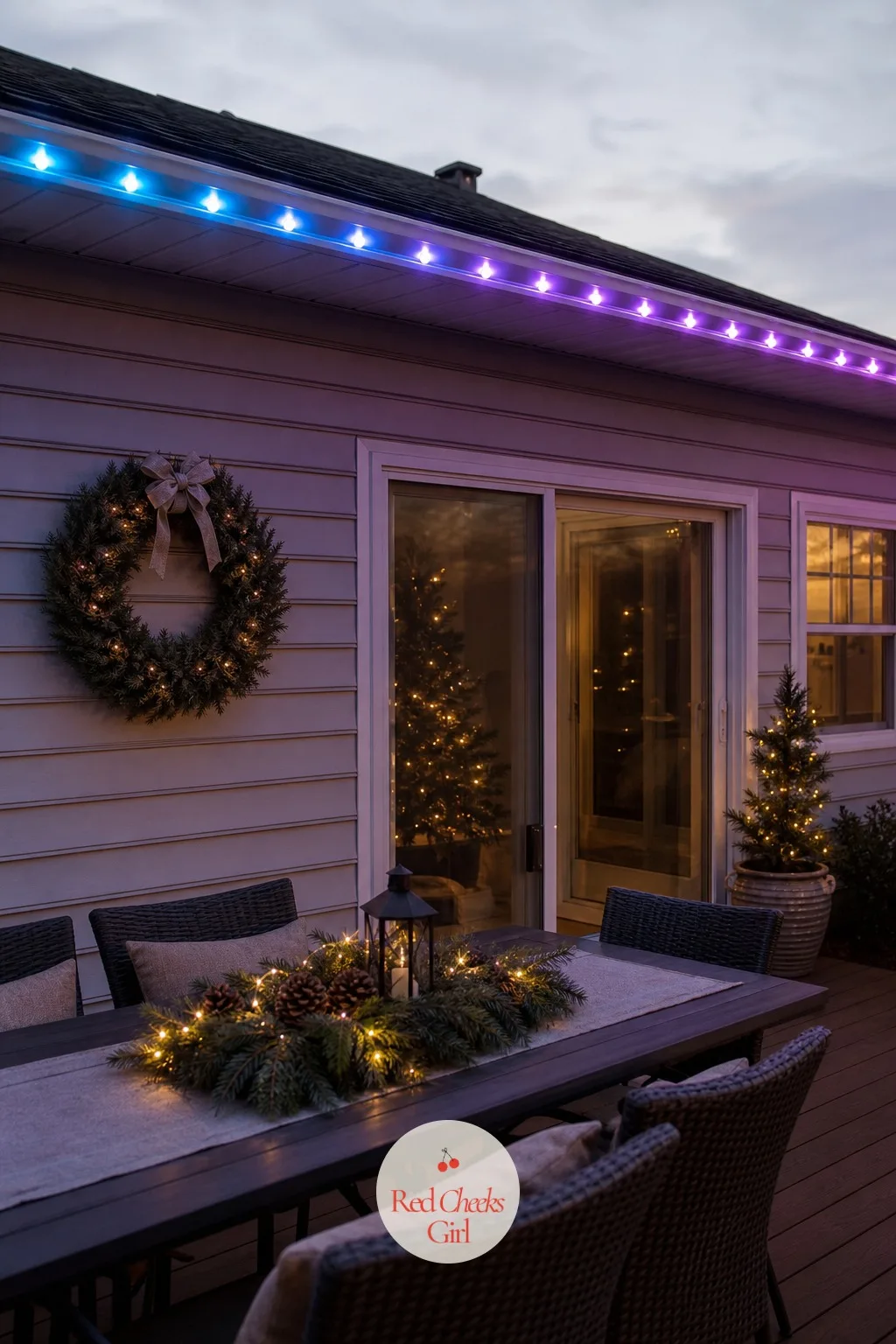 Smart App-Controlled String — Changing a whole display from red and green to pure white used to mean swapping the strands. Best outdoor christmas lights