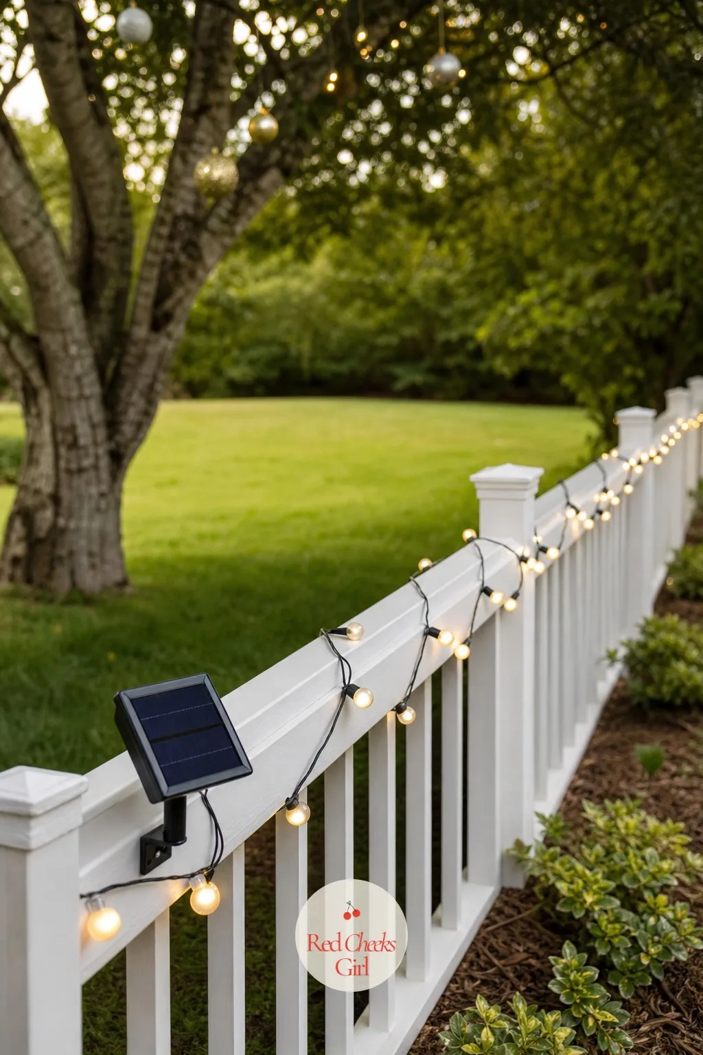 Solar String Lights — The fence line at the back of the yard, the tree thirty feet from any outlet, the spot an extension cord will never reach gracefully