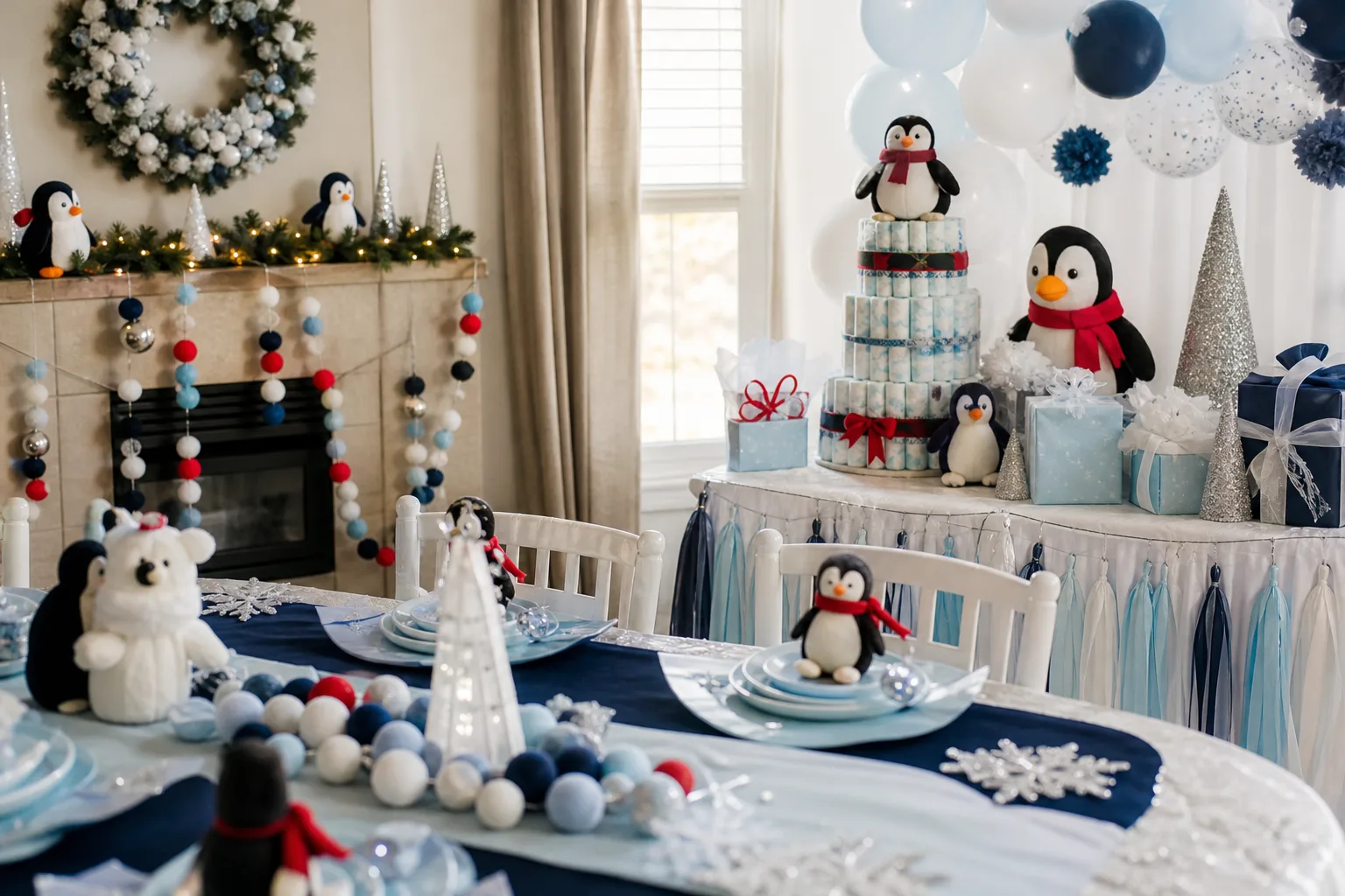26 Penguin Baby Shower Ideas for a Little One Waddling In This Winter