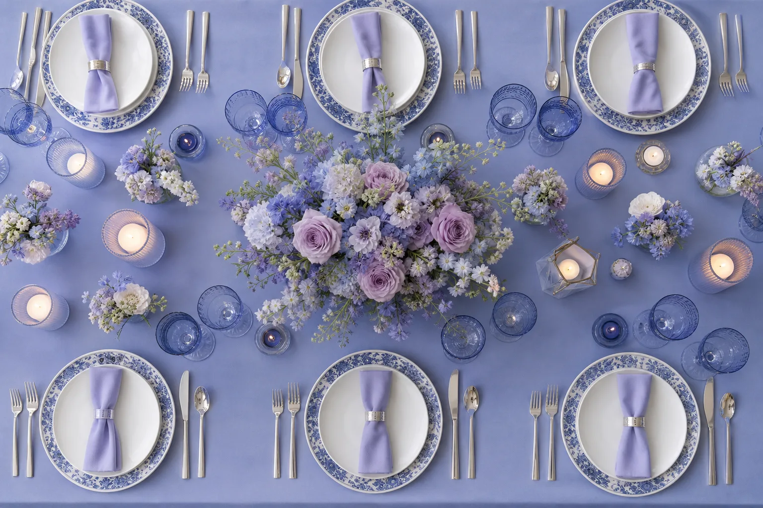 16 Periwinkle Wedding Theme Ideas for Couples Who Love Blue With a Violet Glow