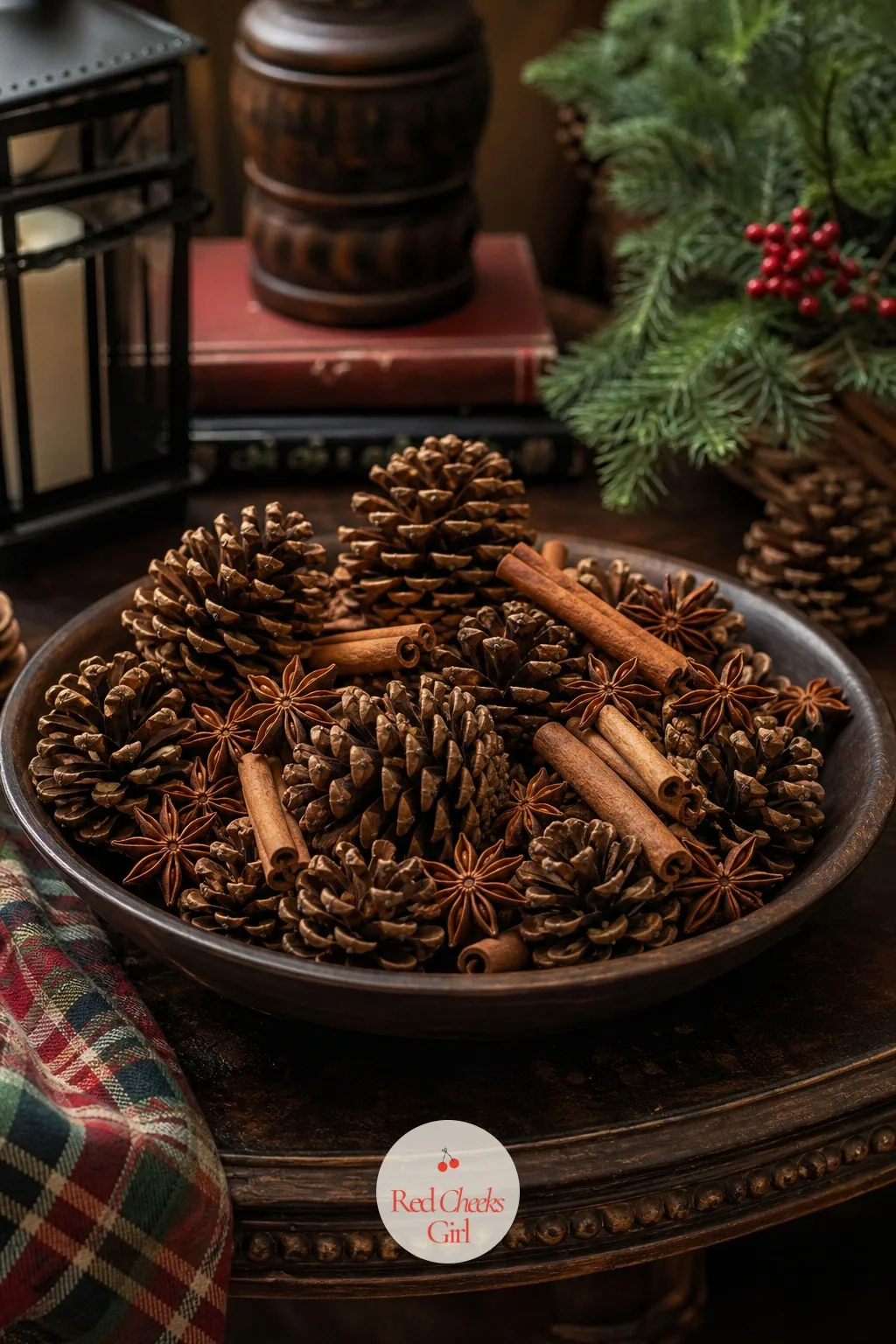 Cinnamon And Star Anise Scented Pinecone Bowl — The store-bought scented pinecones in the seasonal aisle smell more like a candle factory than an actual