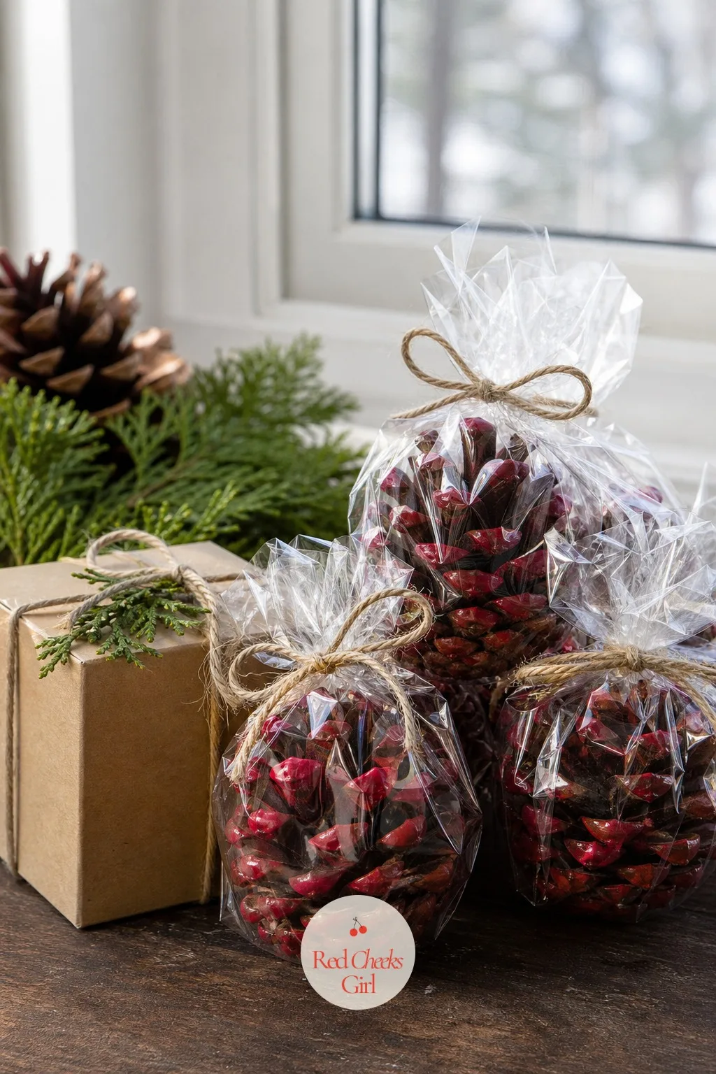 Wax-Dipped Pinecone Fire Starters — A box of chocolates says nothing specific about the evening. Pinecone crafts christmas