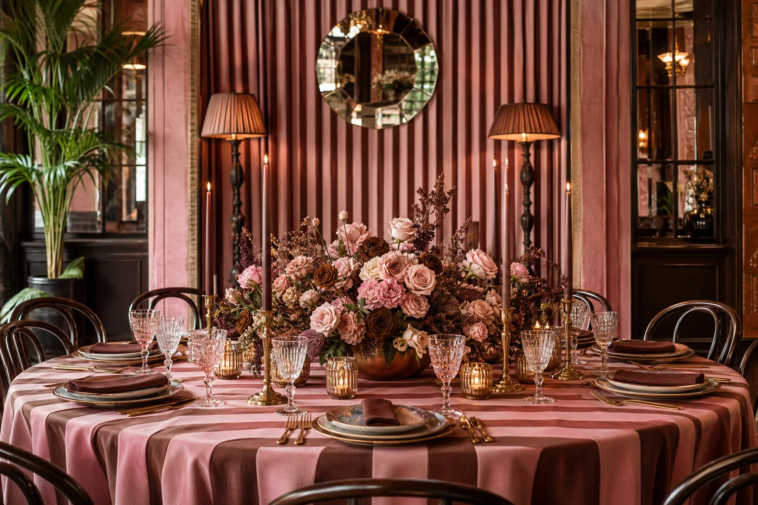 22 Pink and Brown Wedding Ideas for a Retro Chocolate and Blush Look