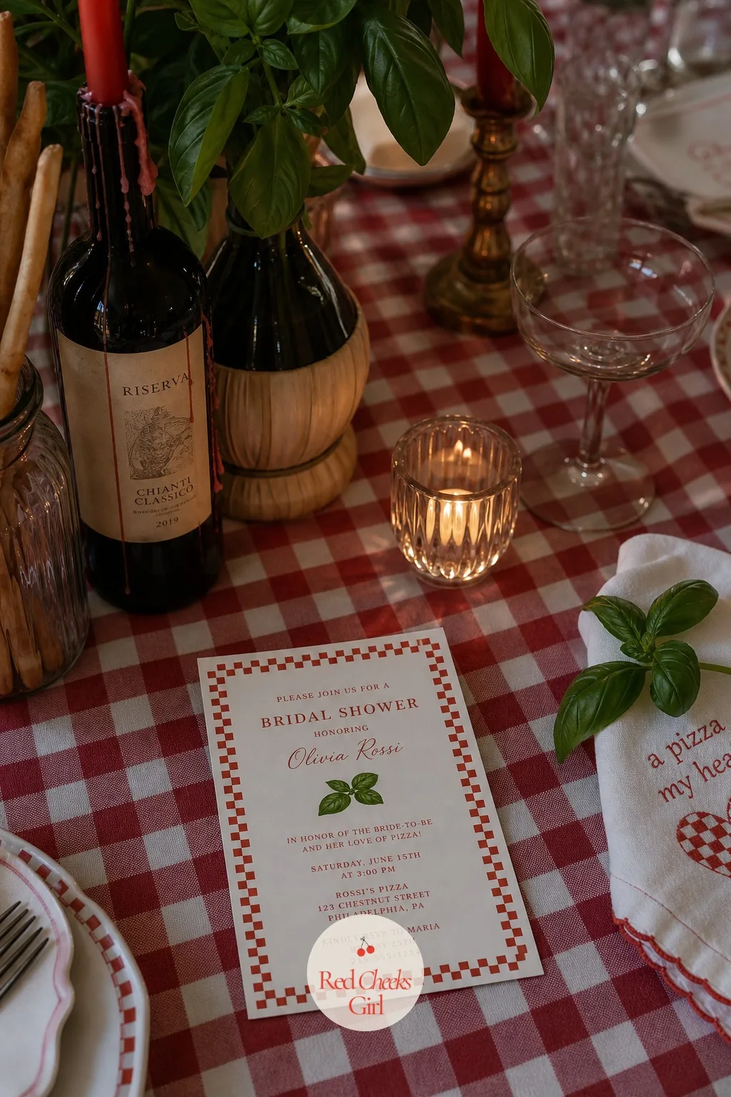 The Invitation — The invitation is the smallest piece of paper in the whole party, and the last thing to design, but it sets the tone for everything after it