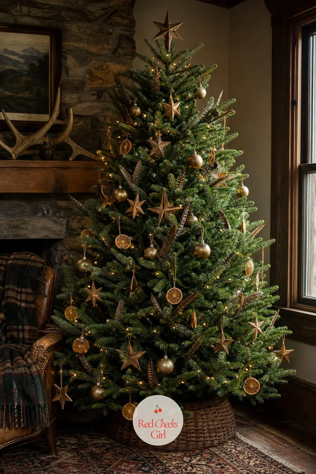 The Highland Hunting Lodge Tree — This full, wide noble fir is the only tree in the set built mostly from wood and feather rather than glass and metal. Ralph