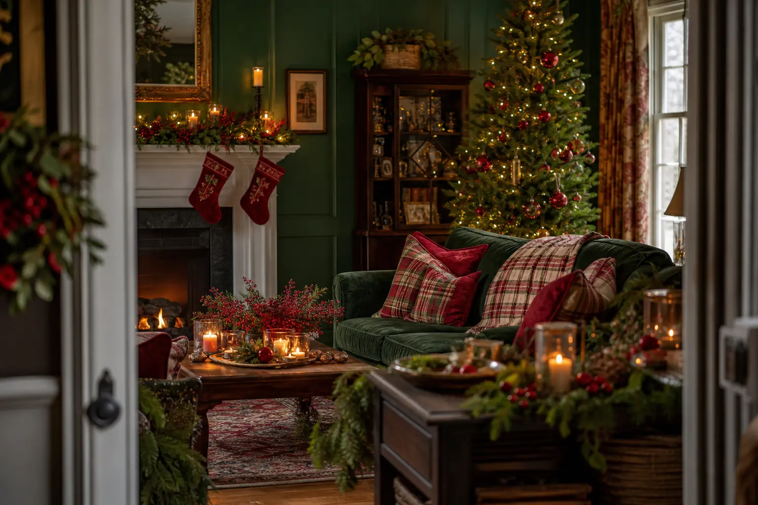 20 Red and Green Christmas Decor Ideas So Classic They Practically Smell Like Cinnamon
