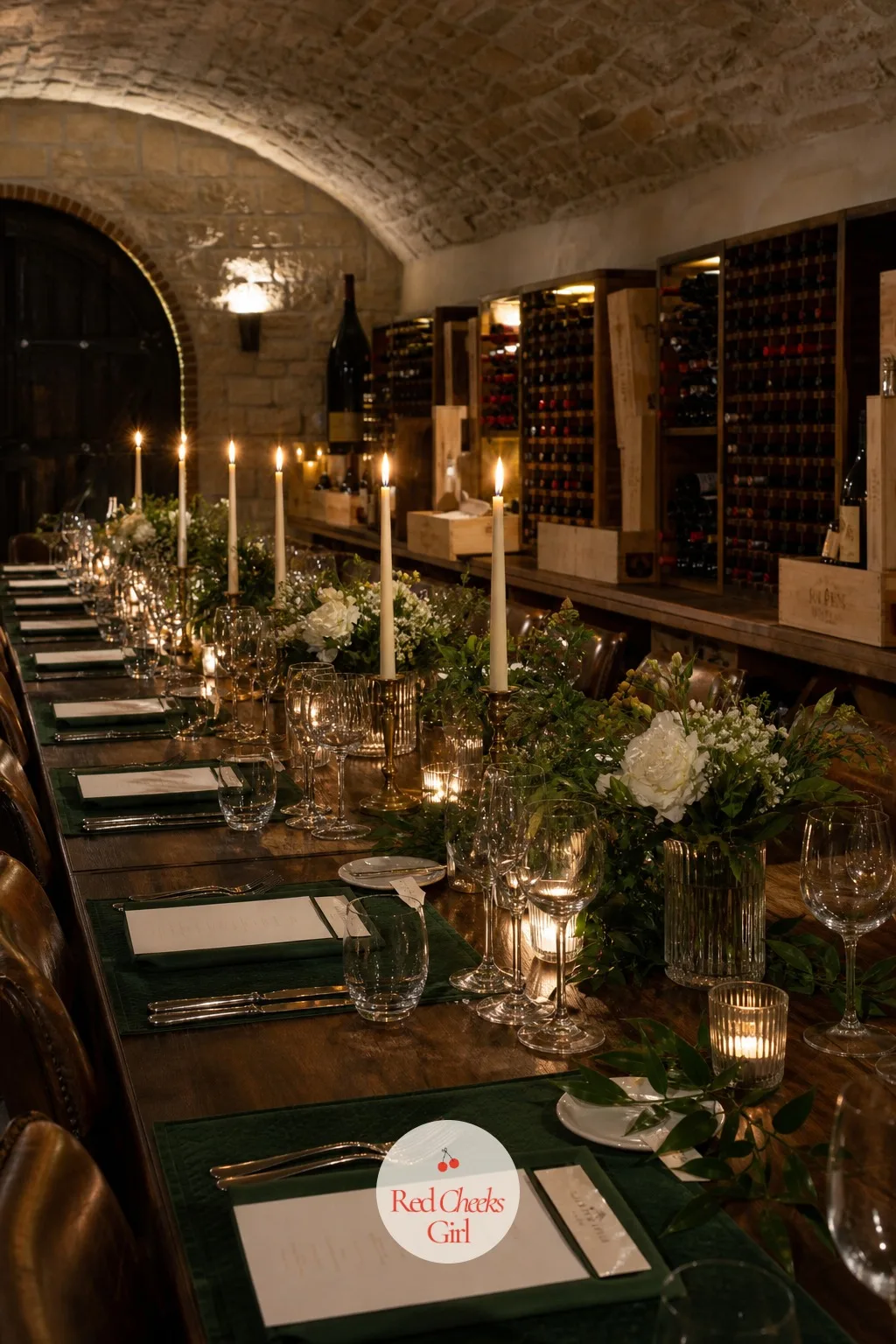 Wine Cellar Dinner at a Historic Restaurant — Stone walls, barrel-vaulted ceilings and racks of bottles behind glass make a cellar dinner feel like a secret