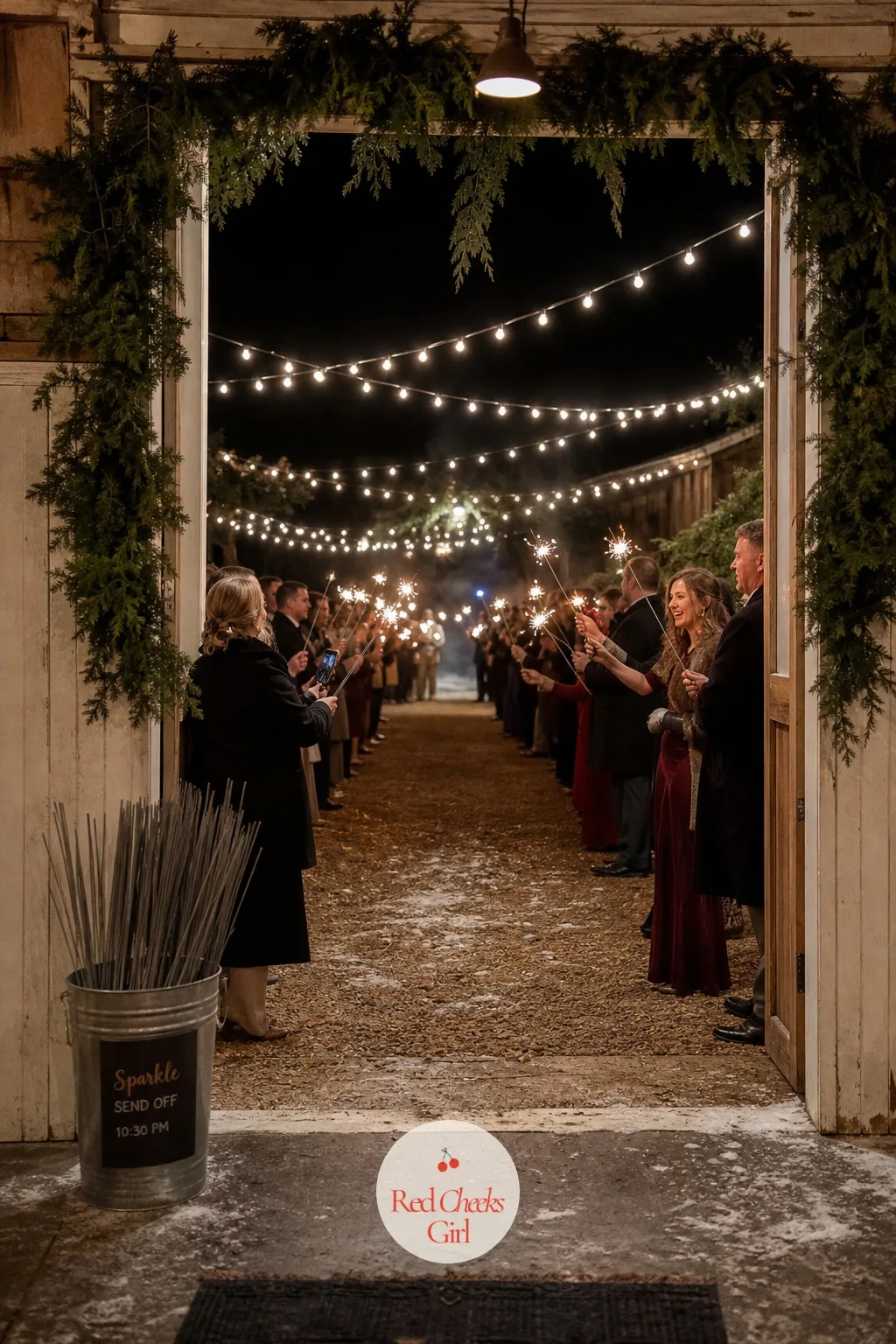A Sparkler Send-Off — The last few minutes of the night deserve one more moment together, something that gets everyone outside at the same time instead of