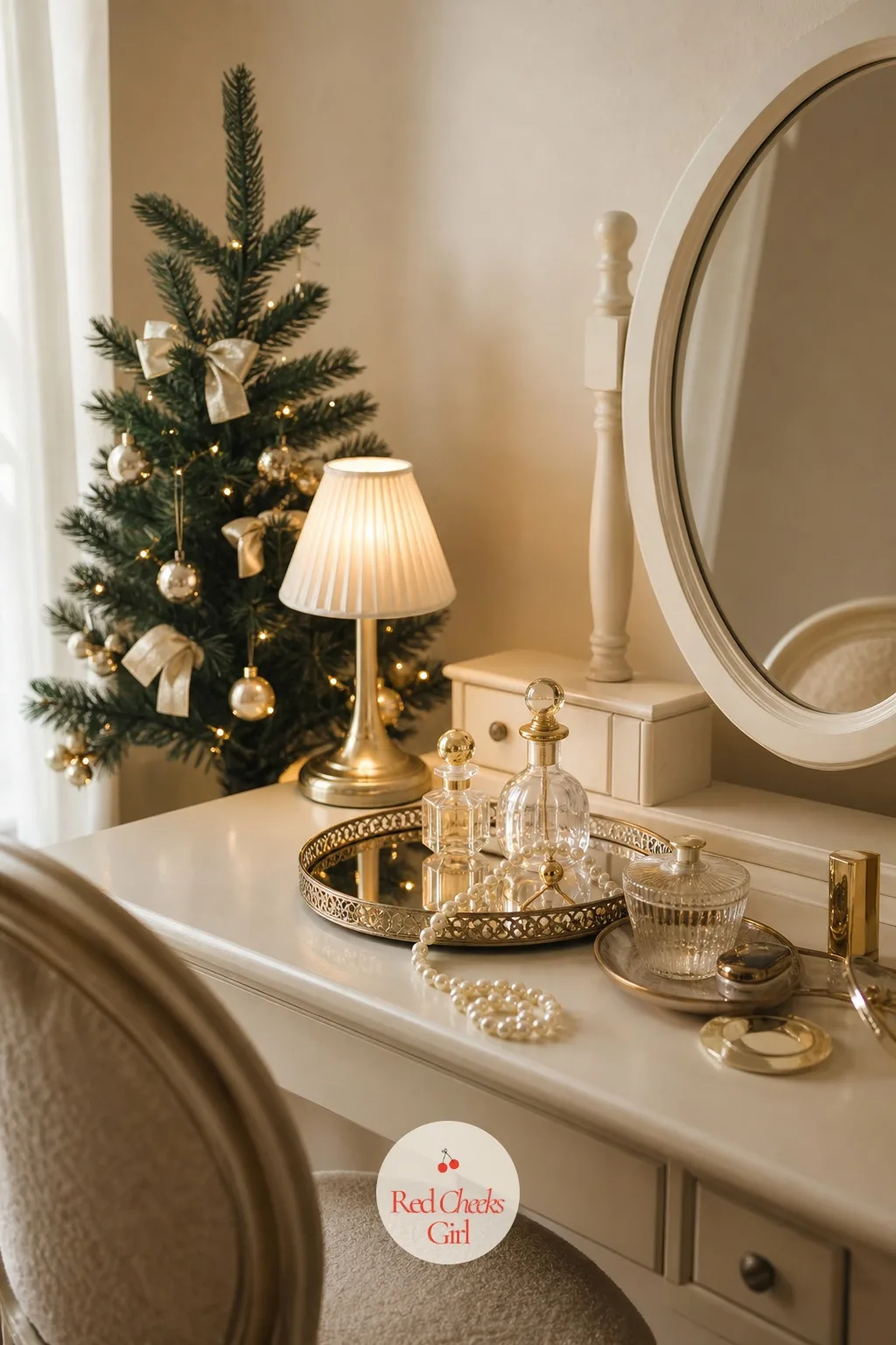 The Vanity Corner — A guest unpacking her toiletries onto a bare dresser top never feels quite settled. Sabrina carpenter christmas aesthetic