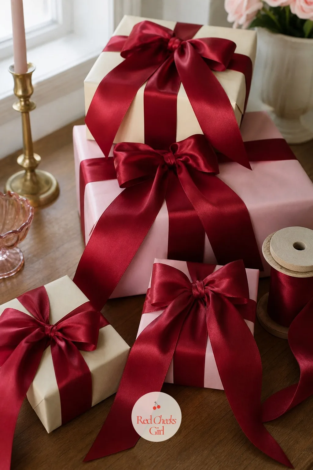 The Wrapping Paper and Ribbon — Gifts wrapped in whatever paper was left over from last year never quite match the rest of the house, and under a dressed tree