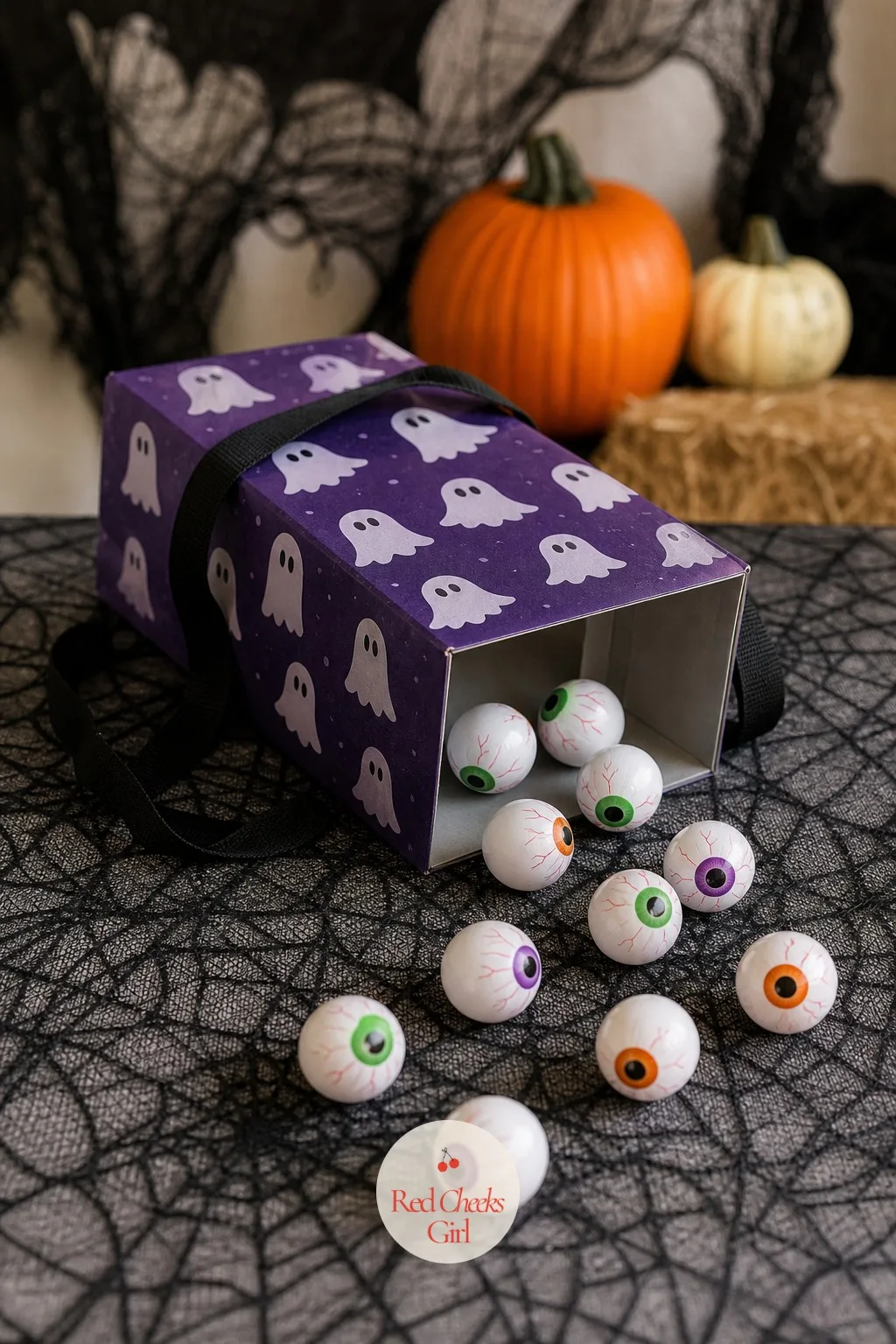 3. Shake the Eyeballs (Tissue Box)