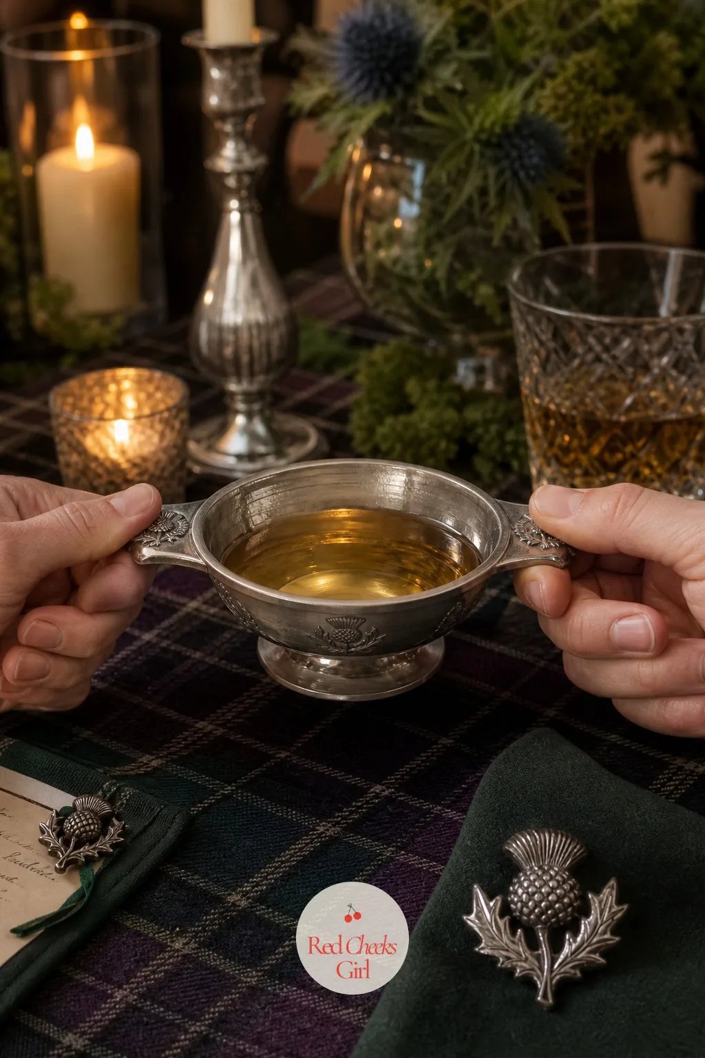 The Quaich Toast — Ask any Scottish guest and they will tell you a wedding feels unfinished without this moment somewhere in the day. Scottish wedding ideas