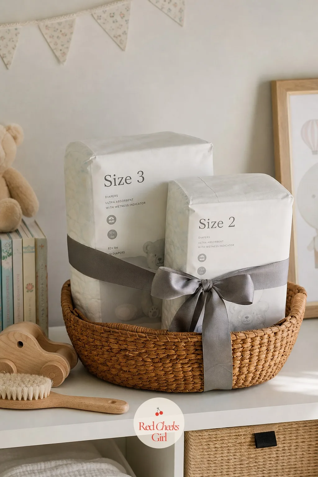 Diapers That Actually Wear Out — She has the crib. Second baby shower ideas