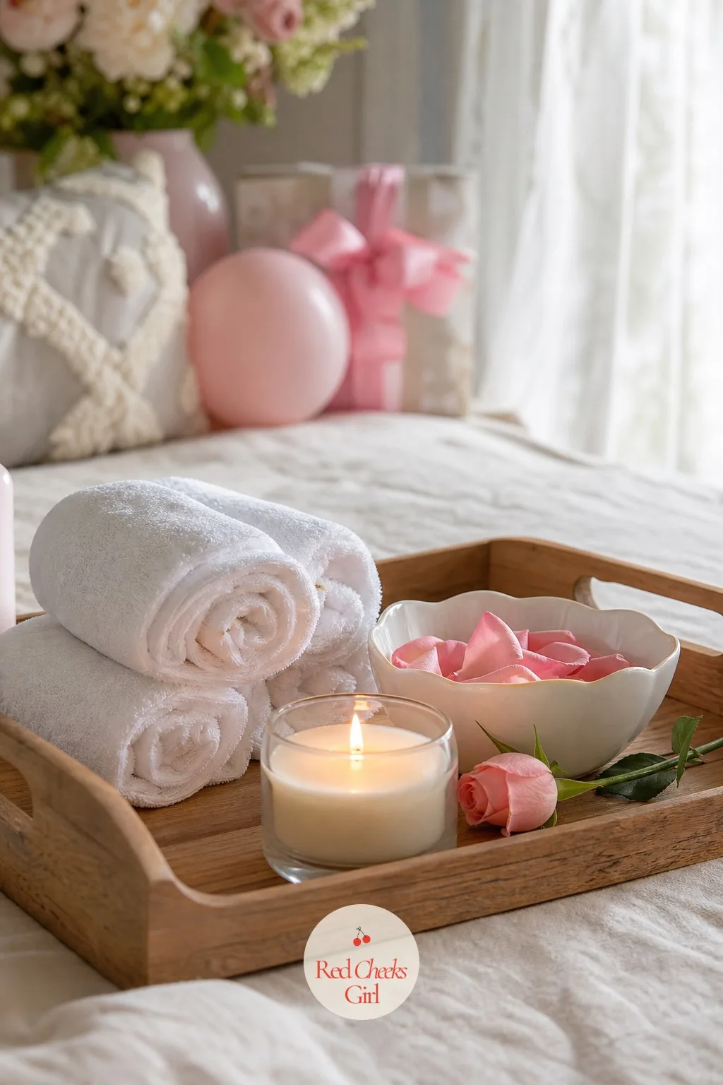 Mom's Pampering Afternoon — She spent the first pregnancy saying yes to everything and the second one saying yes to nothing, because there is a toddler to