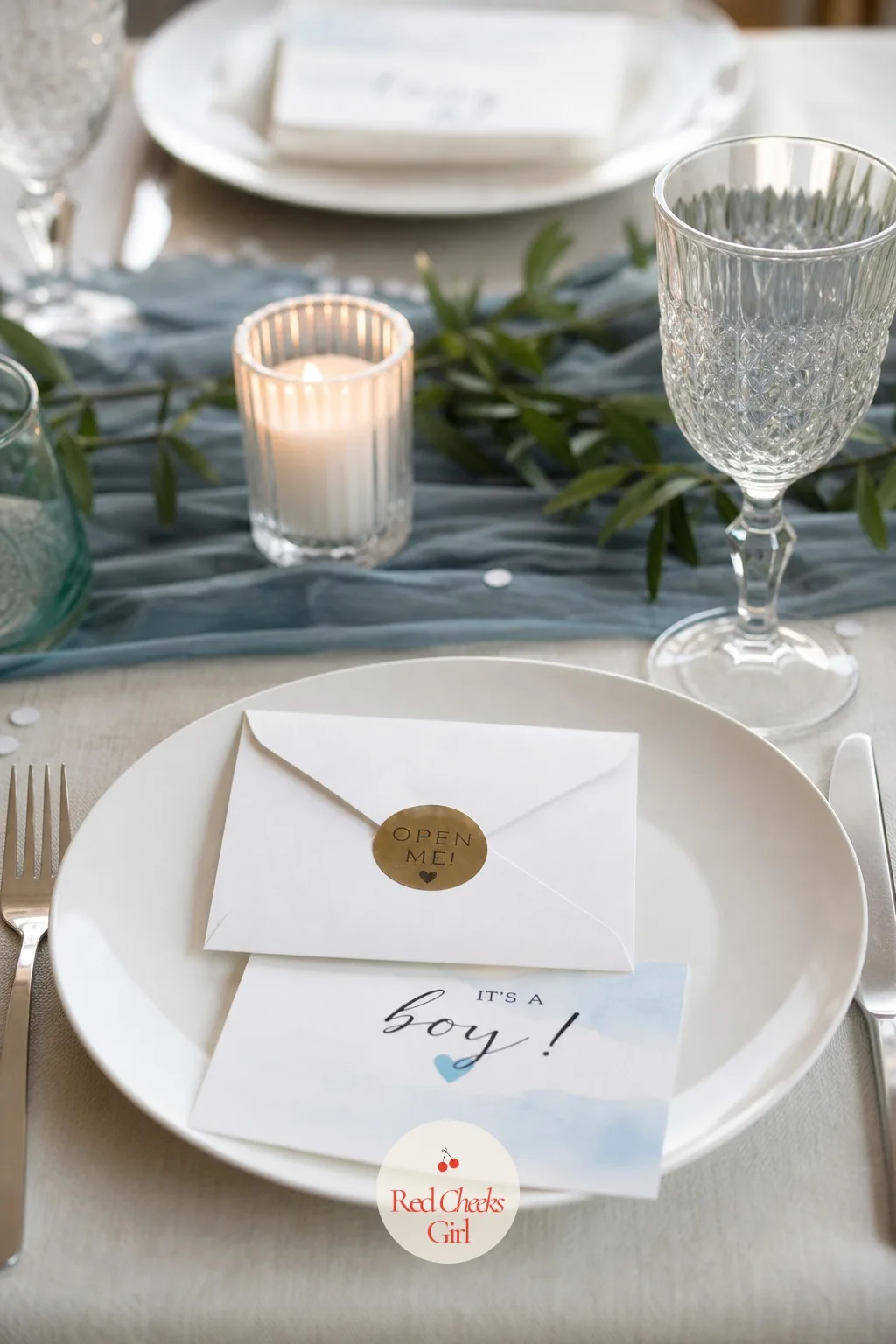 Sealed Card Opened at the Table — No prop, no color hidden in food, just a sealed envelope sitting quietly between two plates through an entire dinner, opened