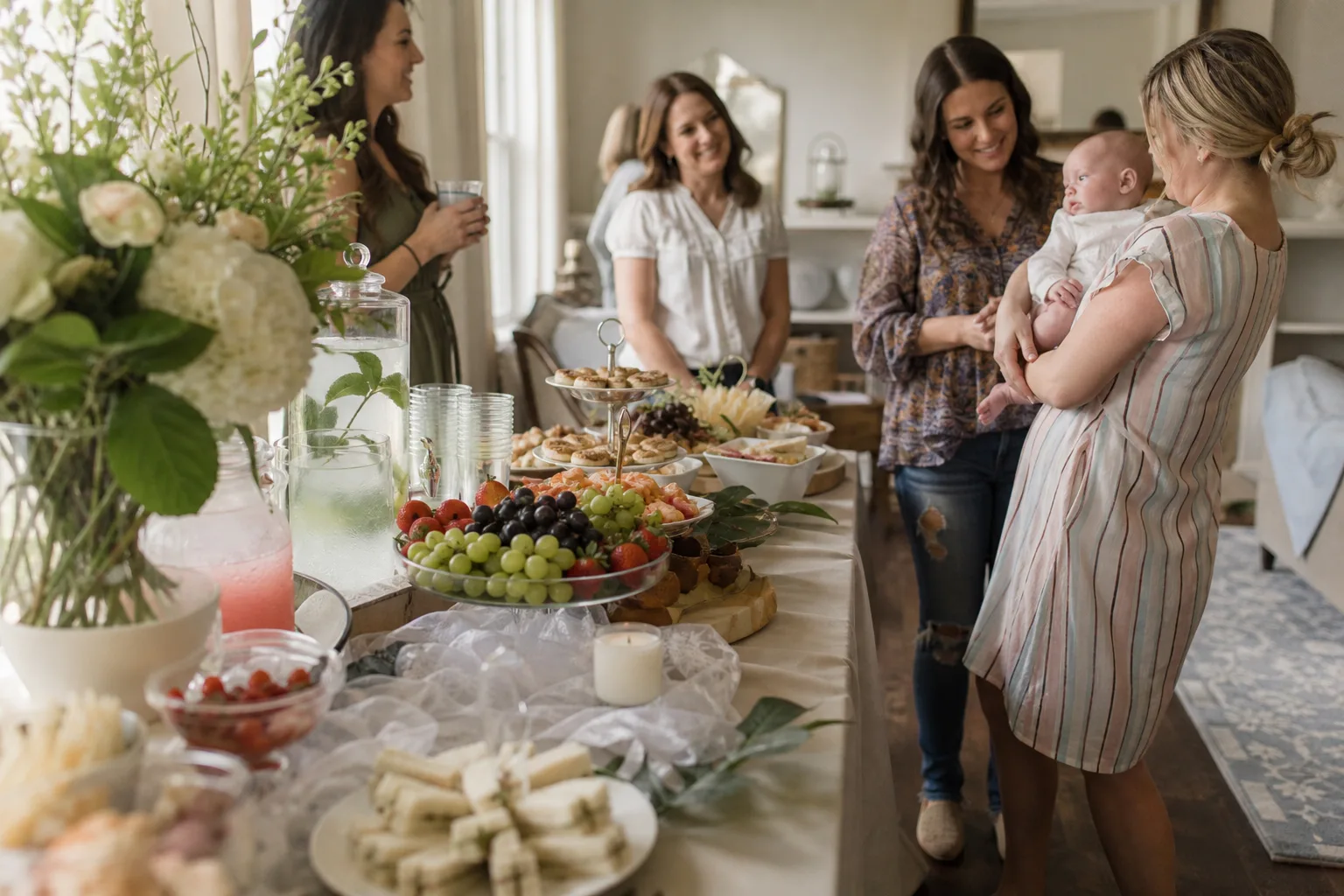 35 Sip and See Party Ideas for Meeting the Baby Without Wearing Out Mom