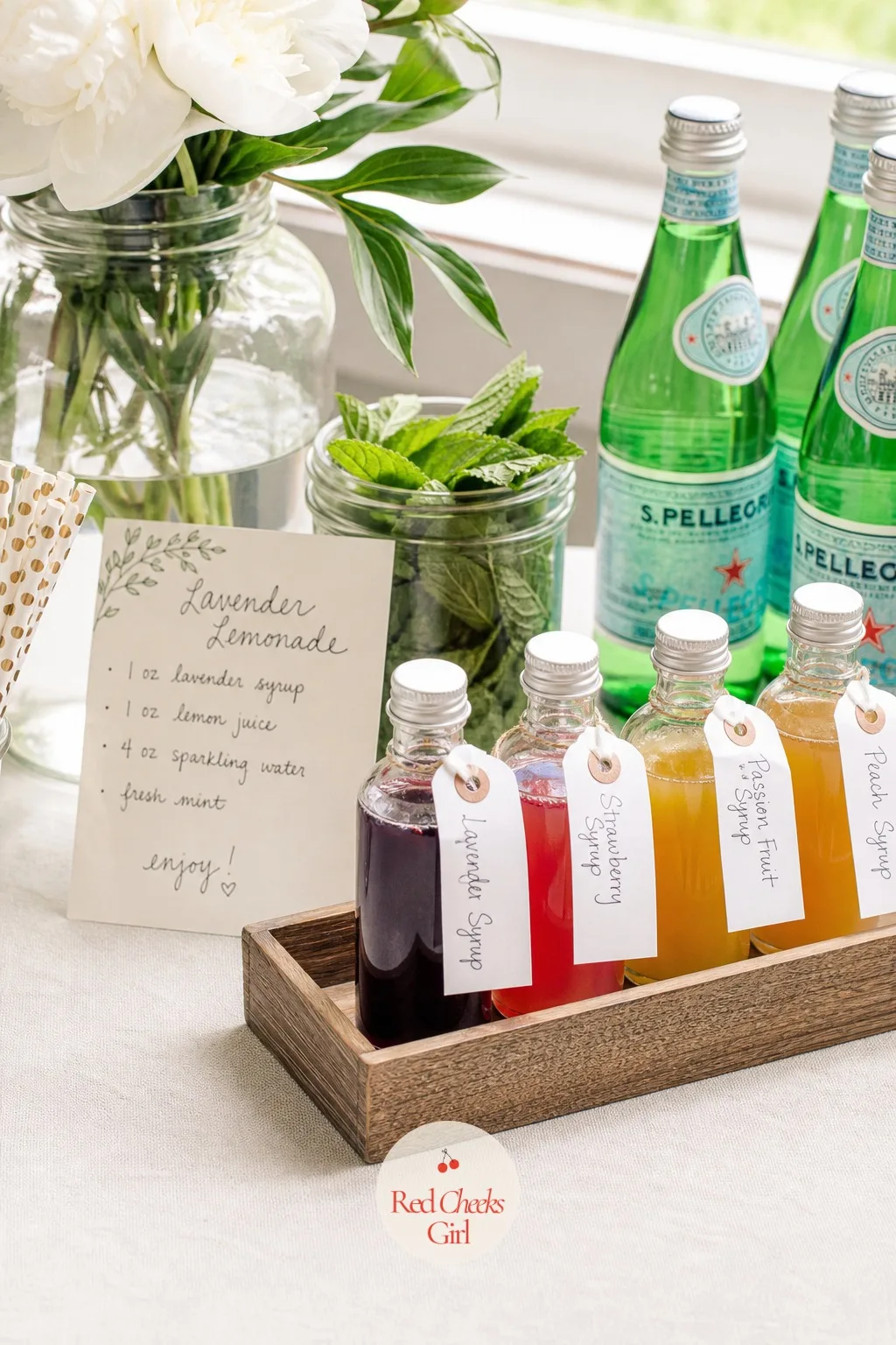 Mocktail Bar — New mom, a pregnant friend, someone driving home after: a mocktail bar means nobody has to explain why their glass is empty of anything