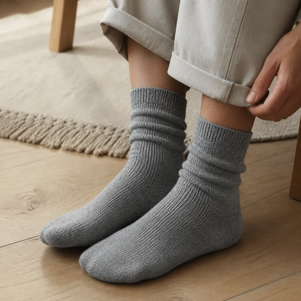 Cashmere Socks — Socks sound like the safe, slightly boring gift, until they are this soft. Sister christmas gift ideas